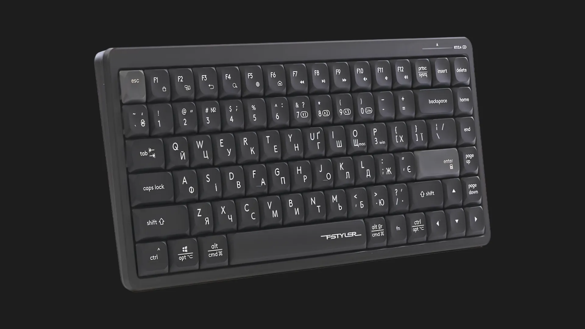Беспроводная клавиатура A4Tech FBX51C (Grey)