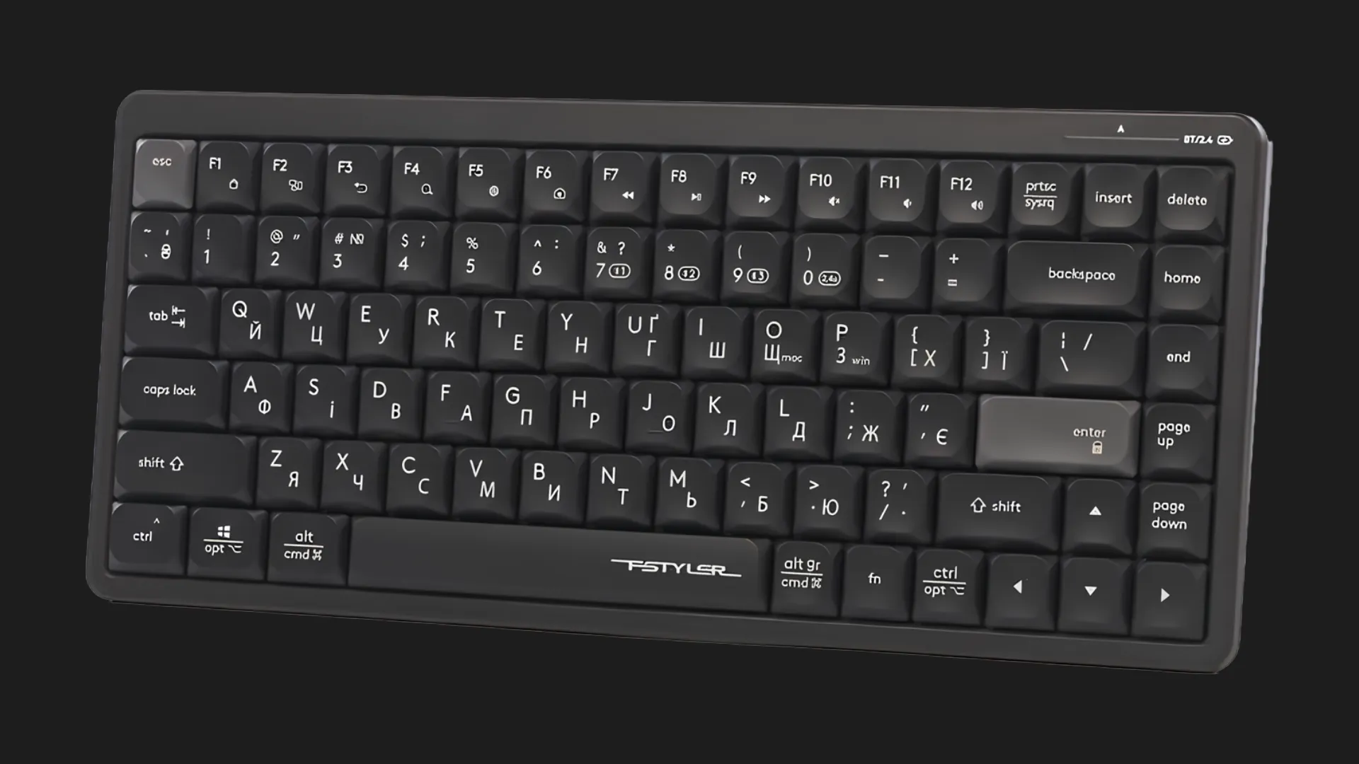 Беспроводная клавиатура A4Tech FBX51C (Grey)