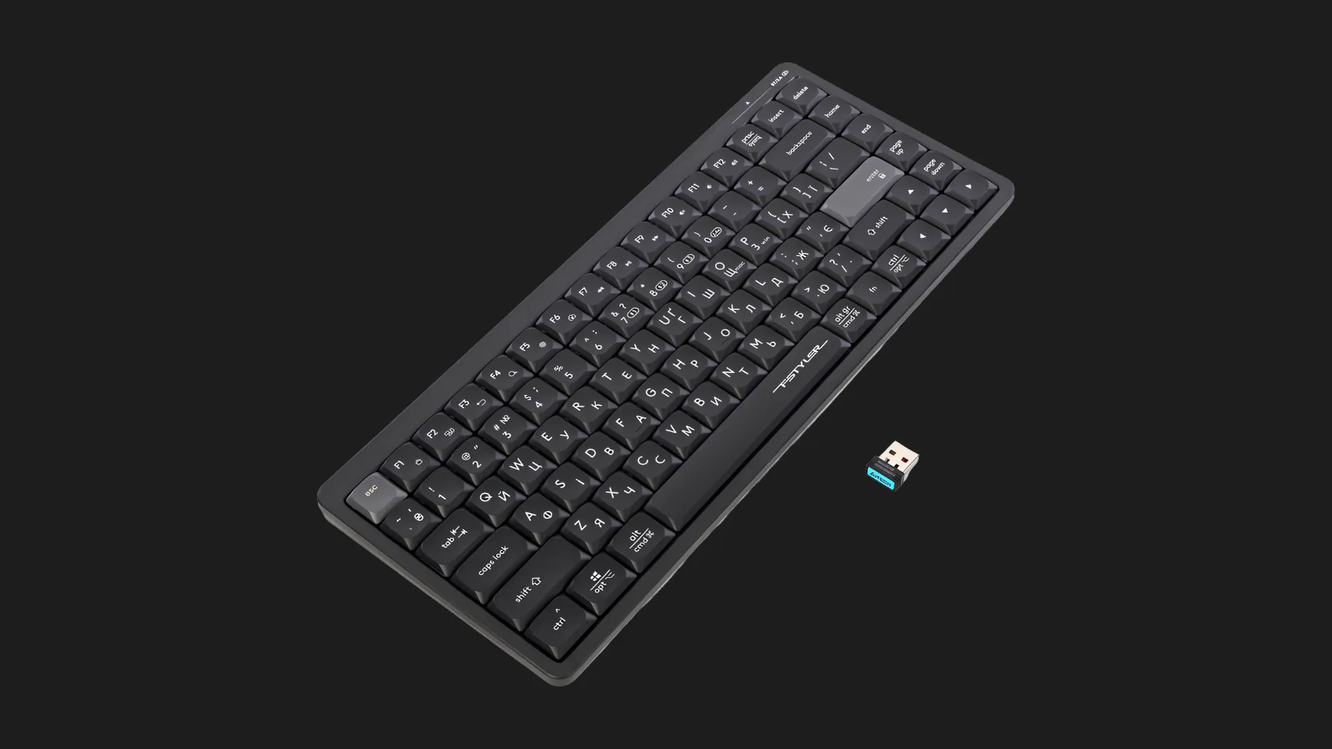 Беспроводная клавиатура A4Tech FBX51C (Grey)