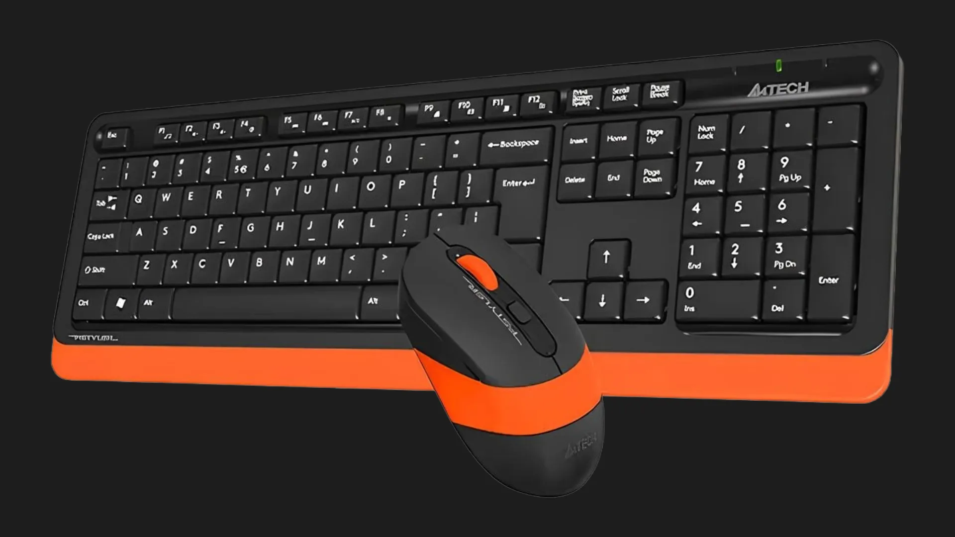 Комплект дротовий клавіатура + миша A4Tech FG1010 (Orange)