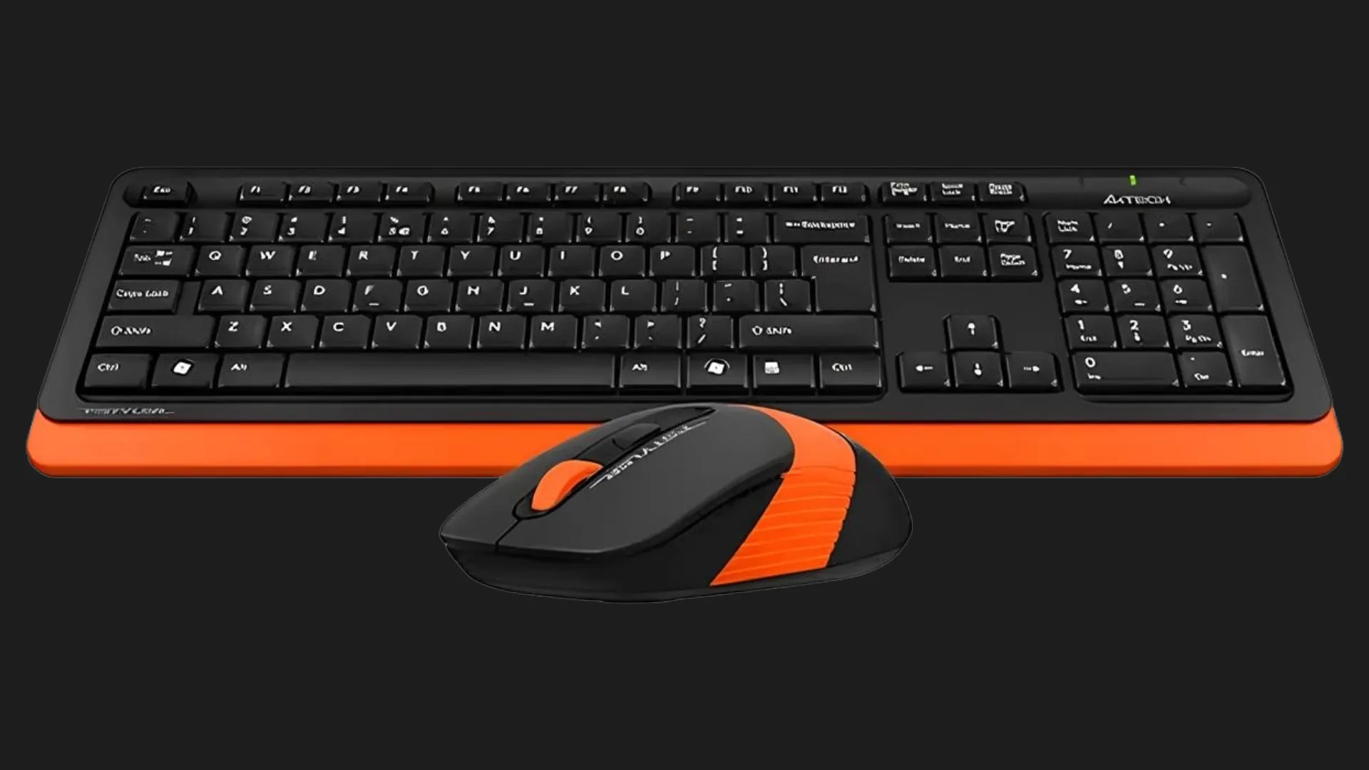 Комплект дротовий клавіатура + миша A4Tech FG1010 (Orange)