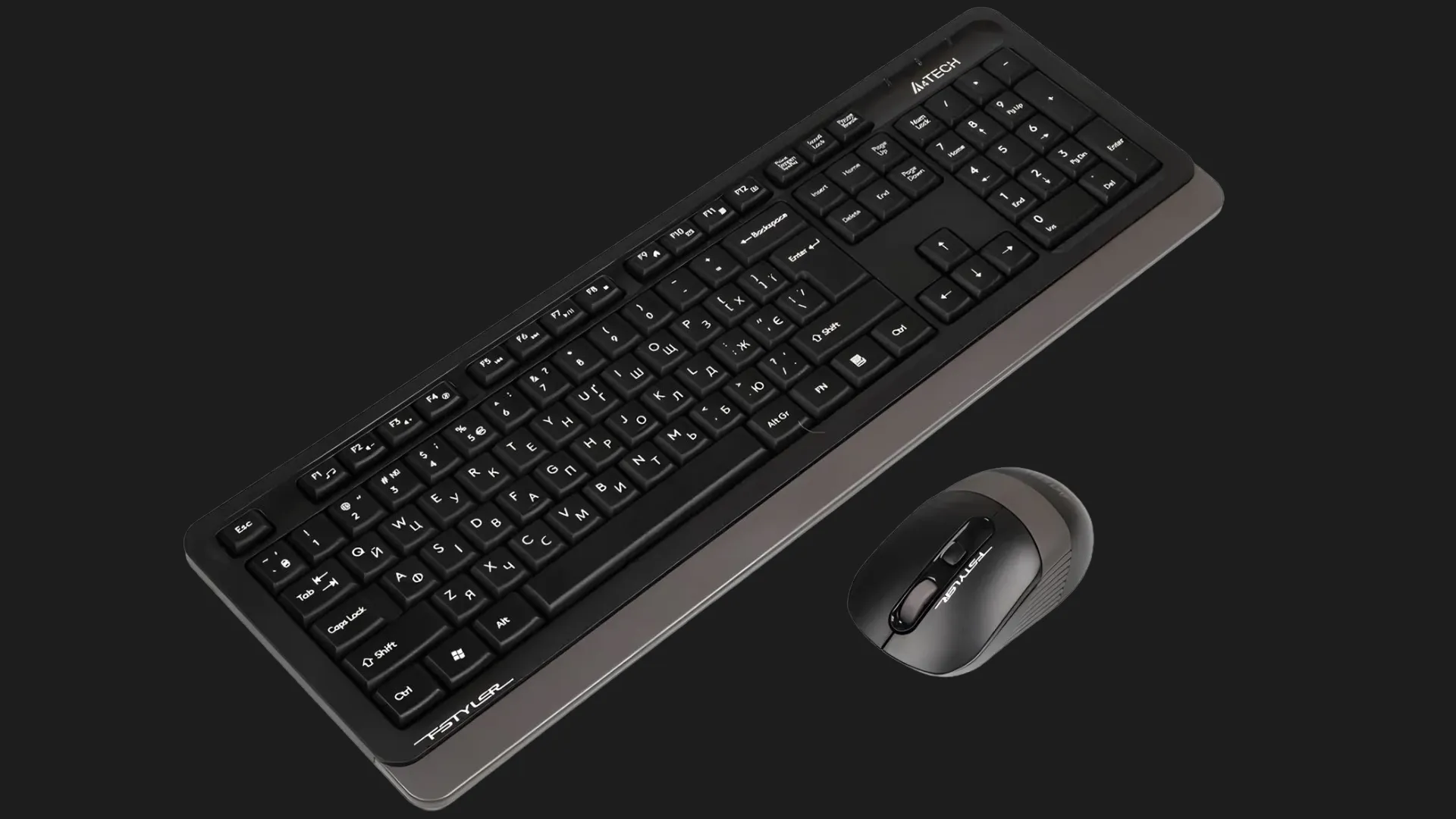 Комплект дротовий клавіатура + миша A4Tech FG1010S (Grey)