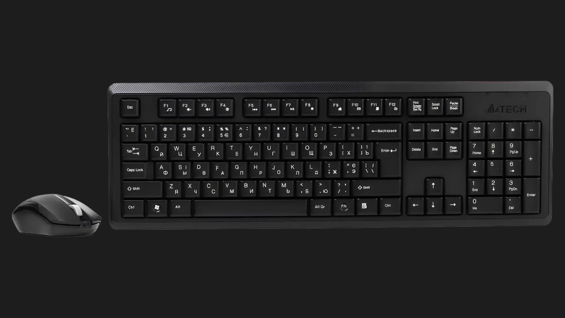 Комплект дротовий клавіатура + миша A4Tech 4200N (GR-92+G3-200N)