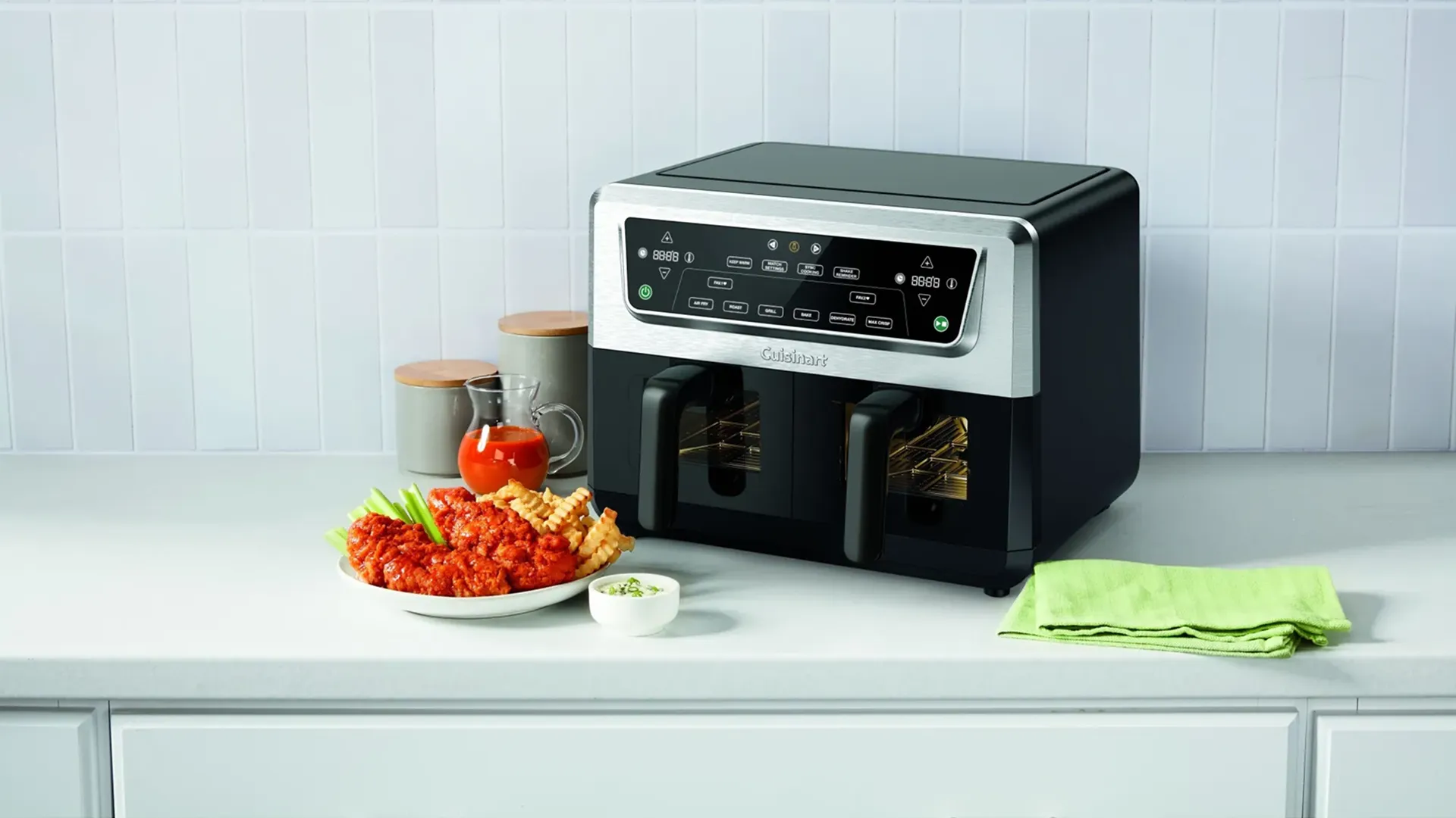 Мультипечь Cuisinart AIR-TWIN 10.4L AFD10XSSE (Black)