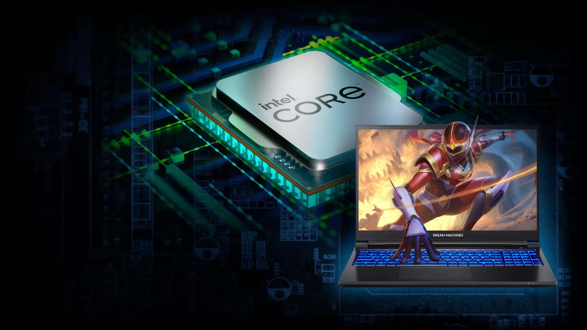 Ноутбук Dream Machines RS5060-15 15,6" (Intel Core Ultra 7/32GB/1TB/RTX 5060) (RS5060-15UA33) (UA)
