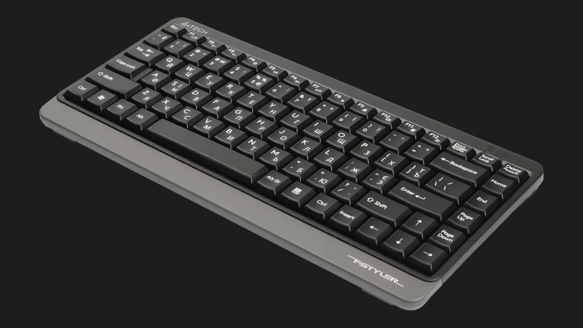 Комплект бездротовий клавіатура + миша A4Tech FG1110 (Gray)