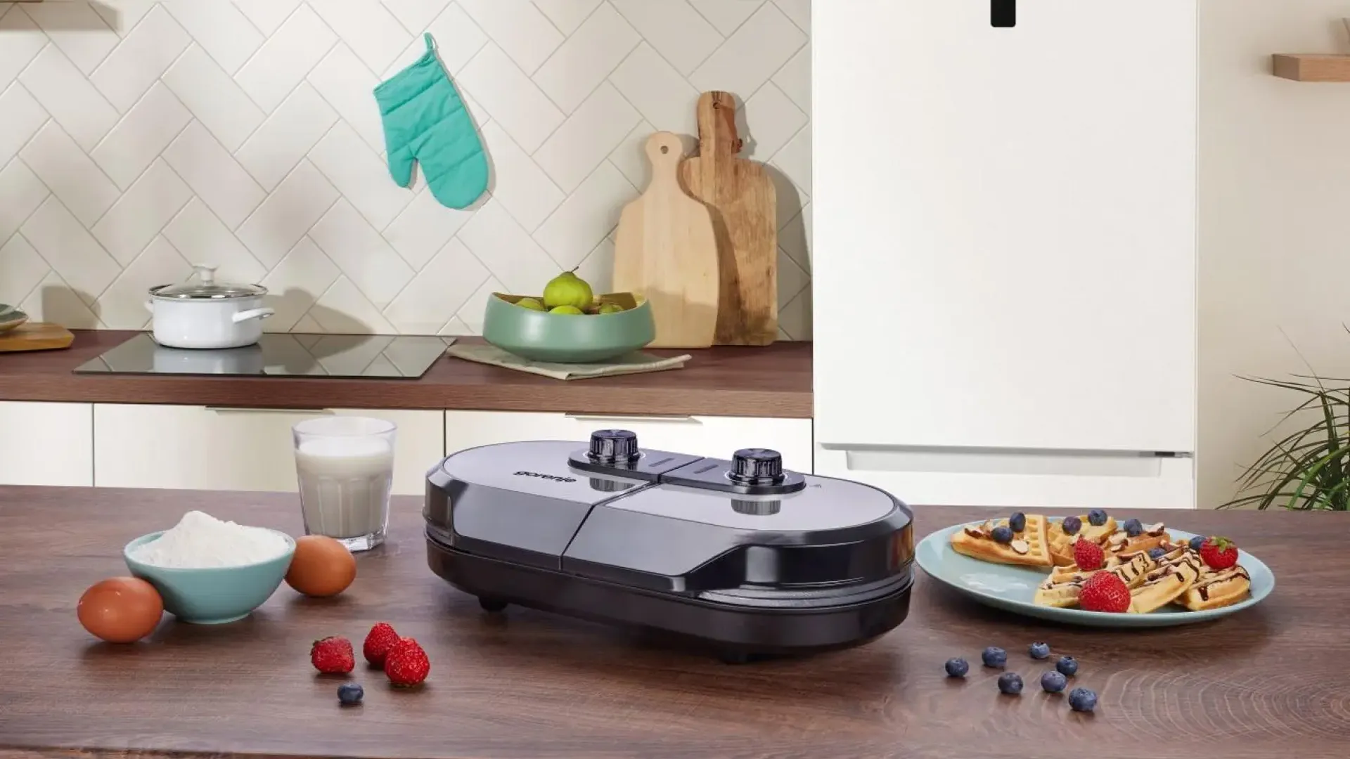 Вафельниця Gorenje (WM1400SB) (Black)