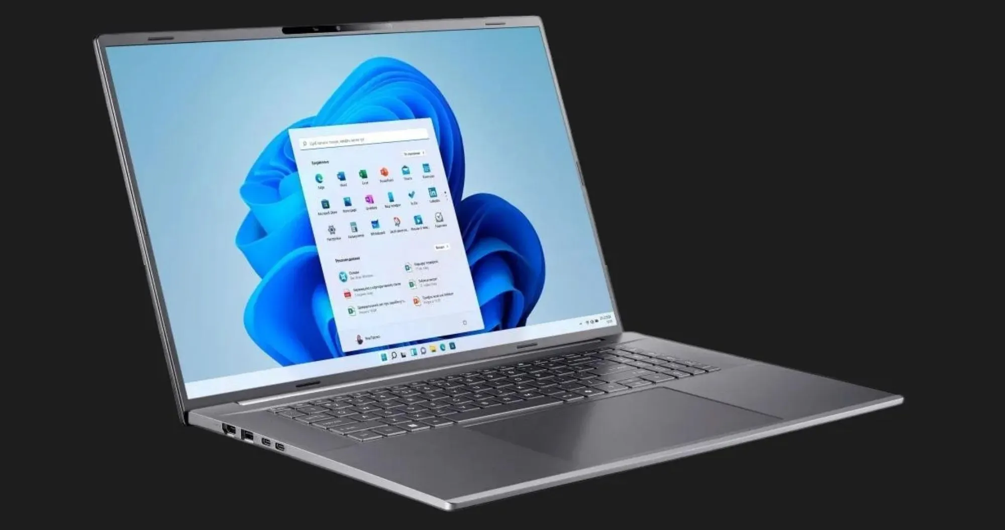Ноутбук Acer Aspire 18 AI A18-I71M 18" (Intel Core Ultra 9/16GB/512GB/Intel Graphics) (NX.JZEEU.005) (UA)