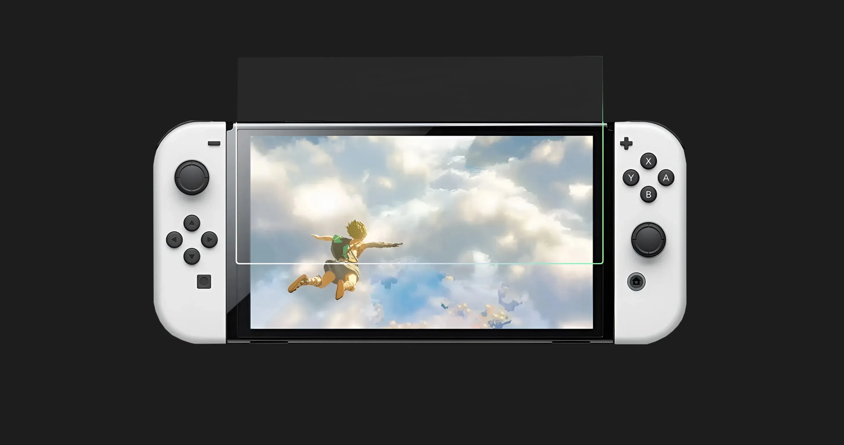 Защитное стекло Spigen для Nintendo Switch Oled