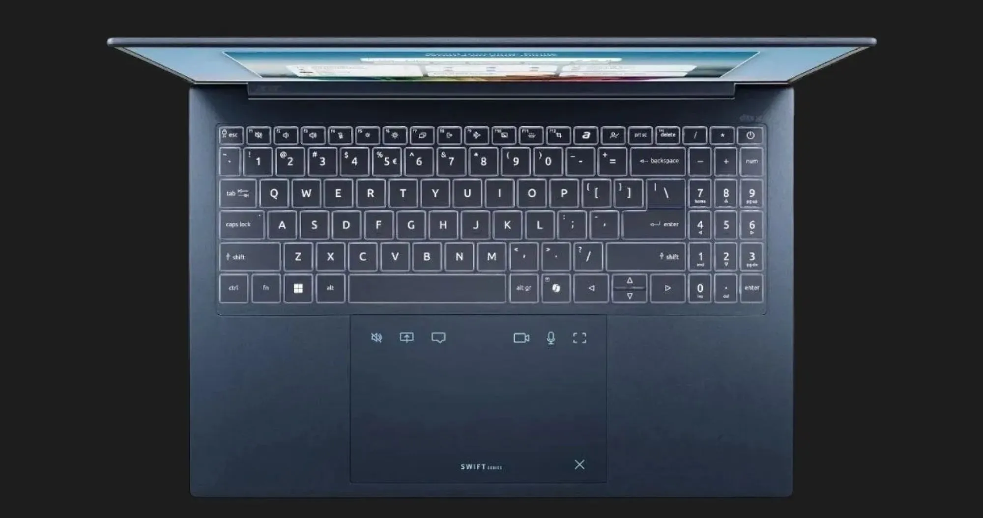 Ноутбук Acer Swift Edge 16 AI SFE16-I51 16" (Intel Core Ultra 7/16GB/512GB/Intel Graphics) (NX.JVNEU.001) (UA)