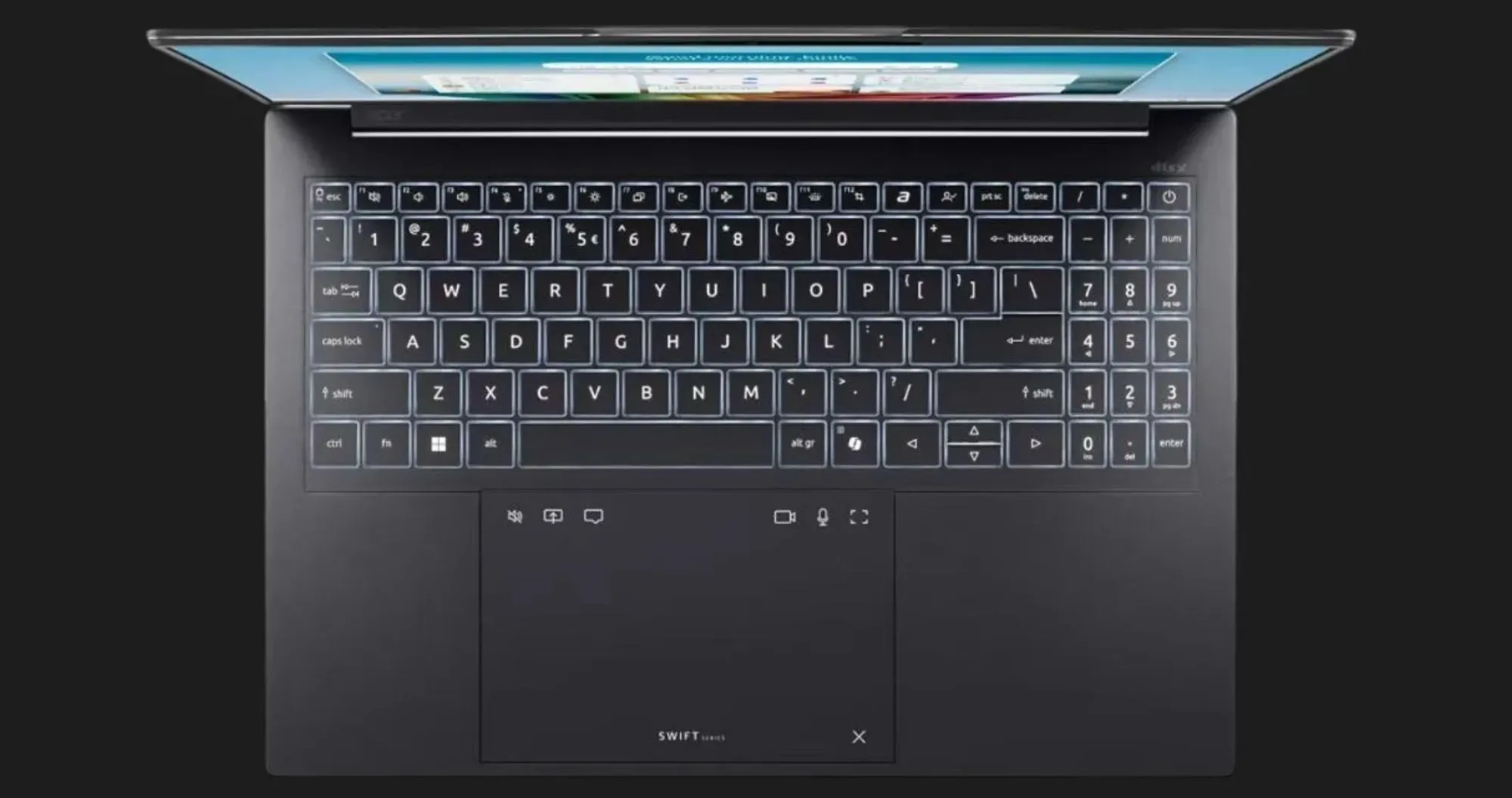 Ноутбук Acer Swift Go 16 AI SFG16-I71 16" (Intel Core Ultra 9/16GB/512GB/Intel Graphics) (NX.JWNEU.003) (UA)