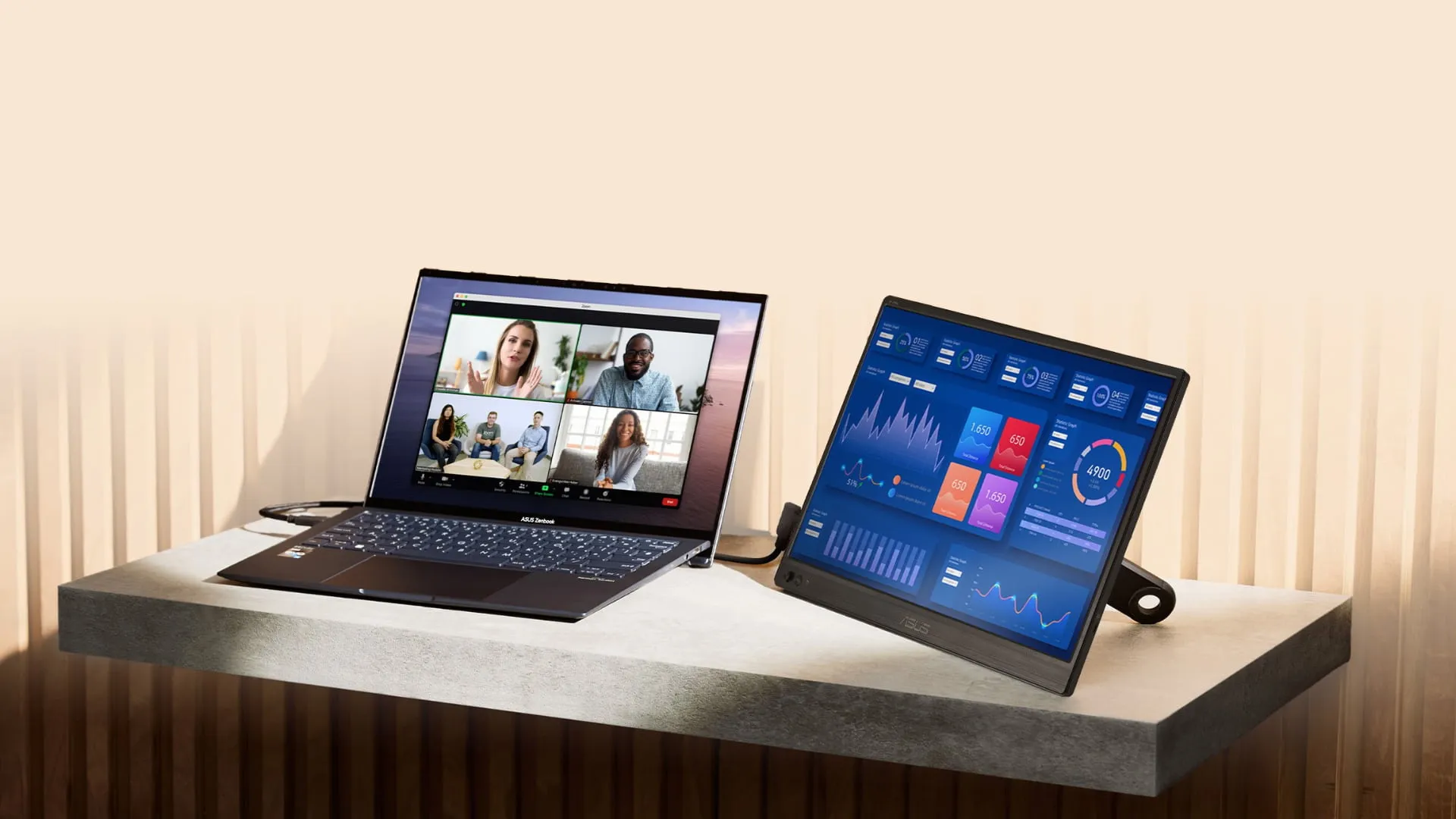 Монітор Asus 15.6" ZenScreen MB169CK IPS 60Hz 90LM0AZ3-B01171