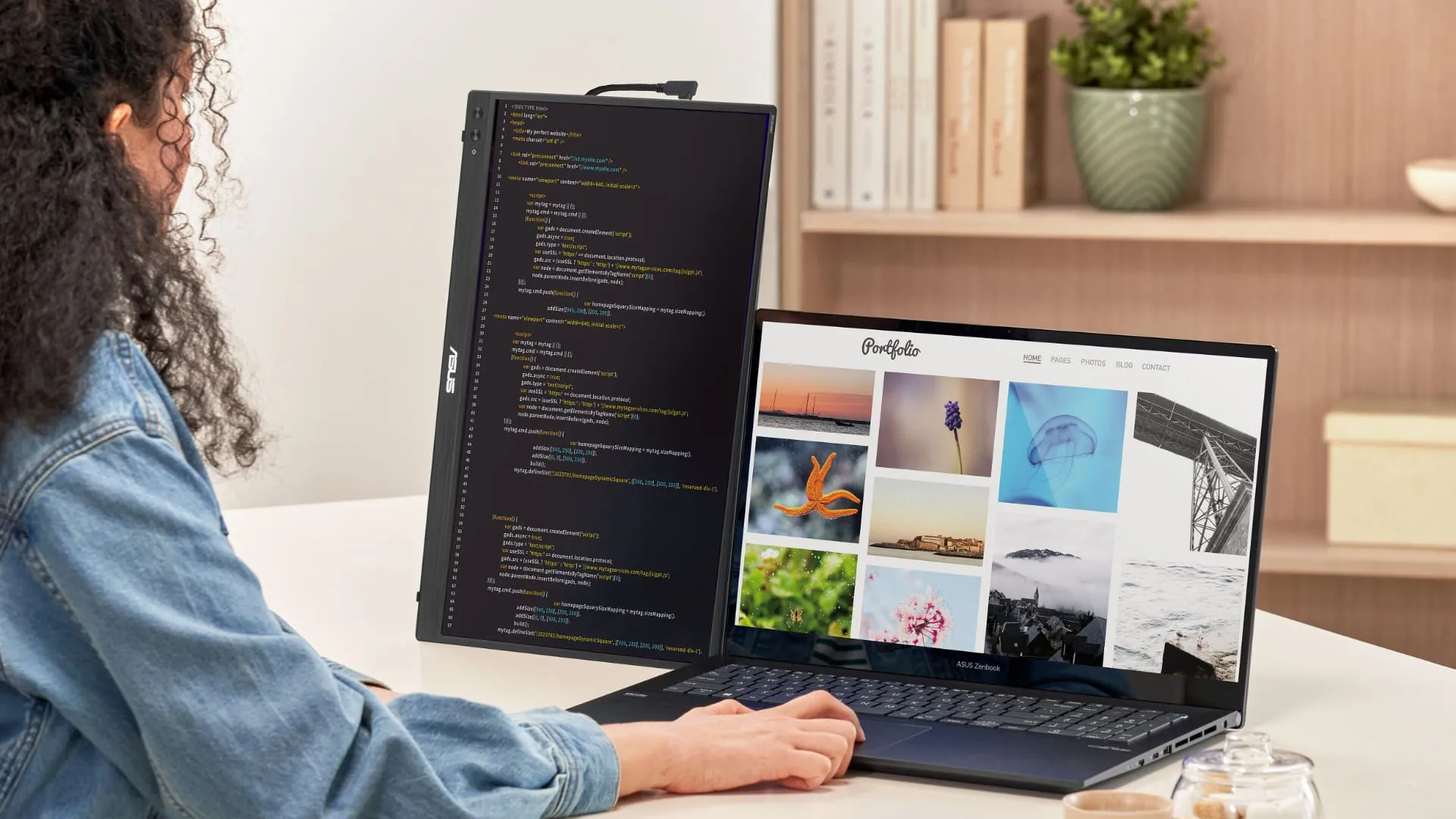 Монитор Asus 15.6" ZenScreen MB169CK IPS 60Hz 90LM0AZ3-B01171