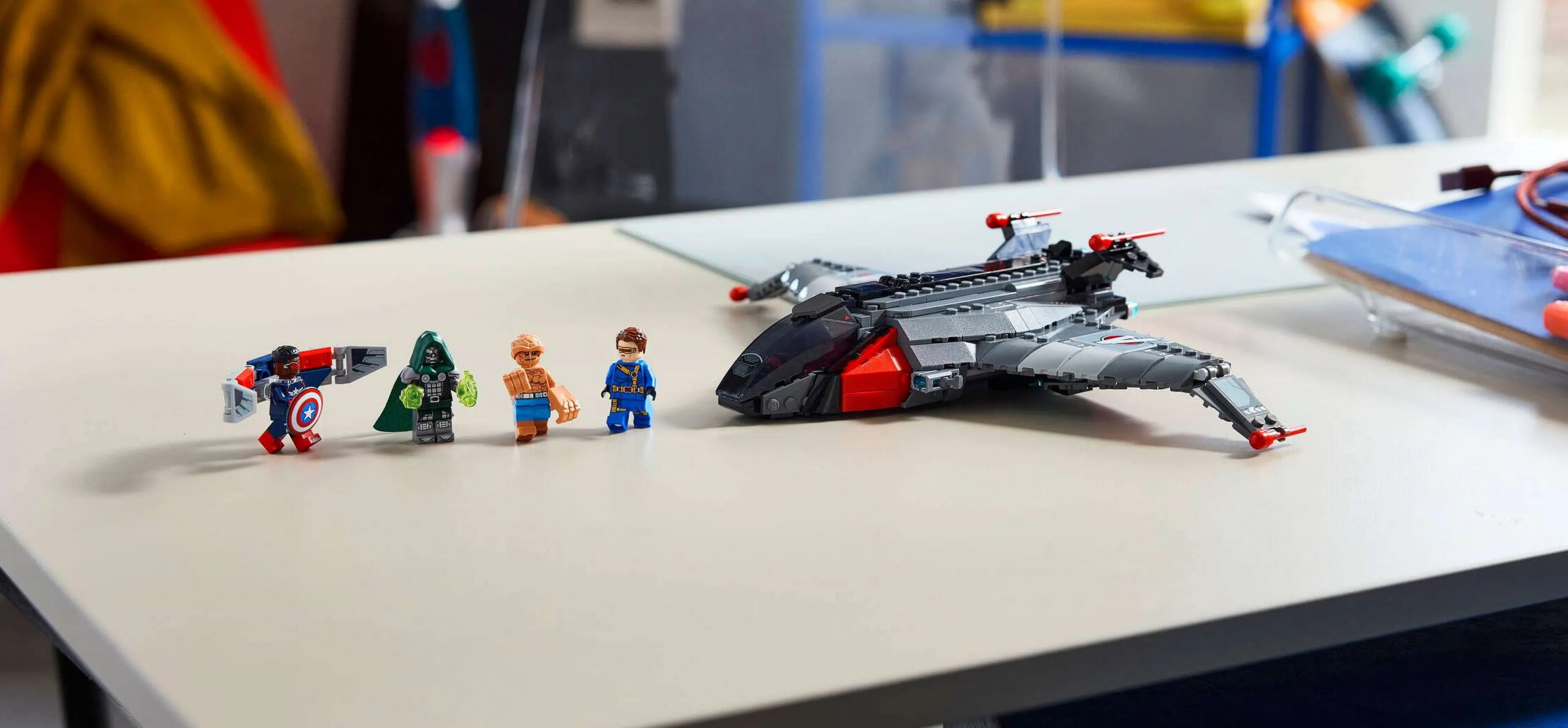 Конструктор LEGO Super Heroes Marvel Месники: Судний день Квінджет (76347)
