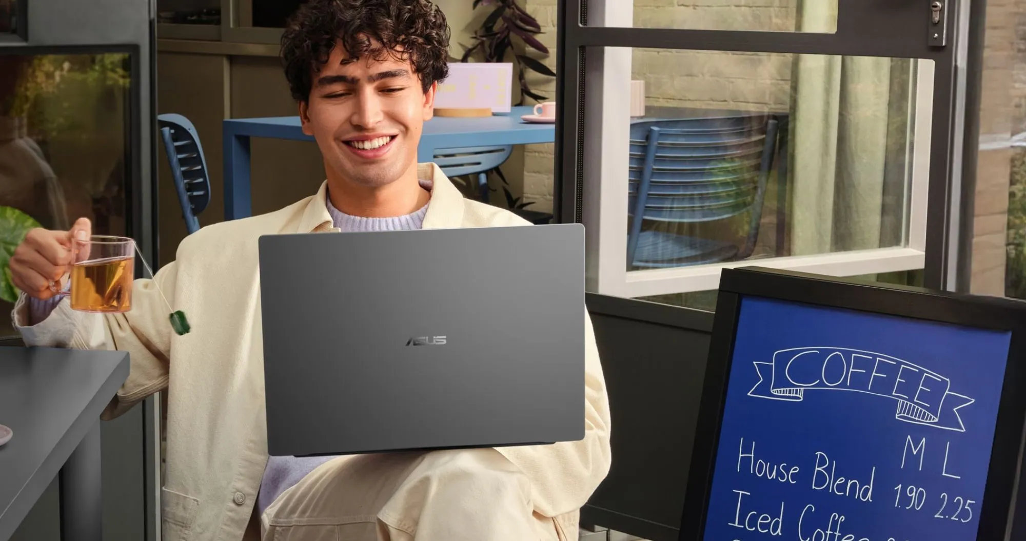 Ноутбук Asus Vivobook S14 S5408QA-TM194W 14" (Qualcomm Snapdragon X1/16GB/512GB/Qualcomm Adreno) (90NB19B3-M00EA0) (UA)