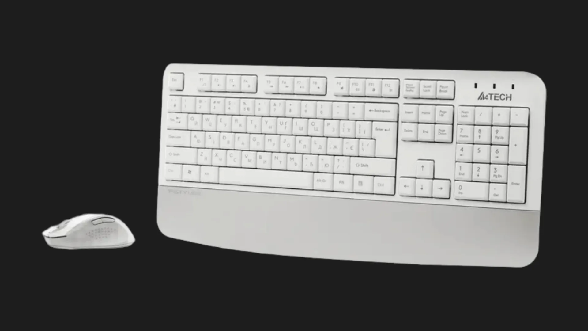 Комплект бездротовий клавіатура+миша клавіатура+миша A4Tech FG2500S Plus (Gray)