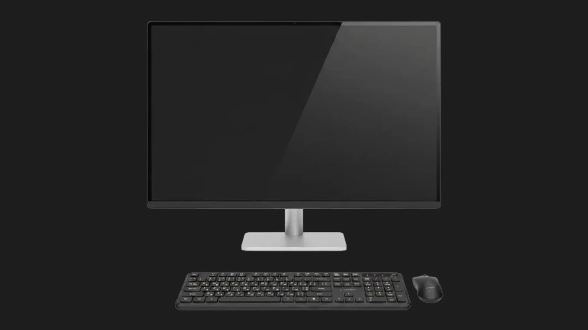 Комплект бездротовий клавіатура+миша клавіатура+миша Gembird KBS-WPS-01-CYRL (White)