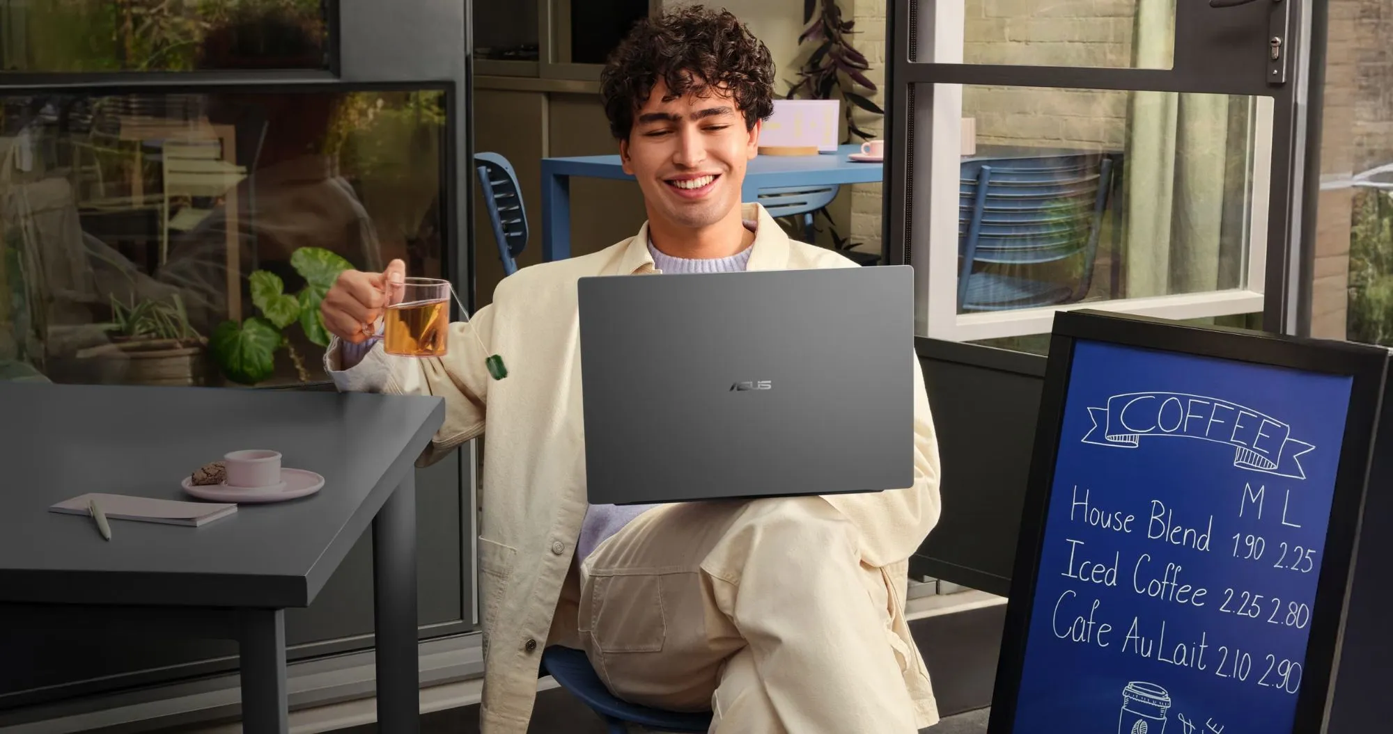Ноутбук Asus Vivobook S16 S5608QA-U3214W 16" (Qualcomm Snapdragon X1/16GB/512GB/Qualcomm Adreno) (90NB19C2-M00HN0) (UA)