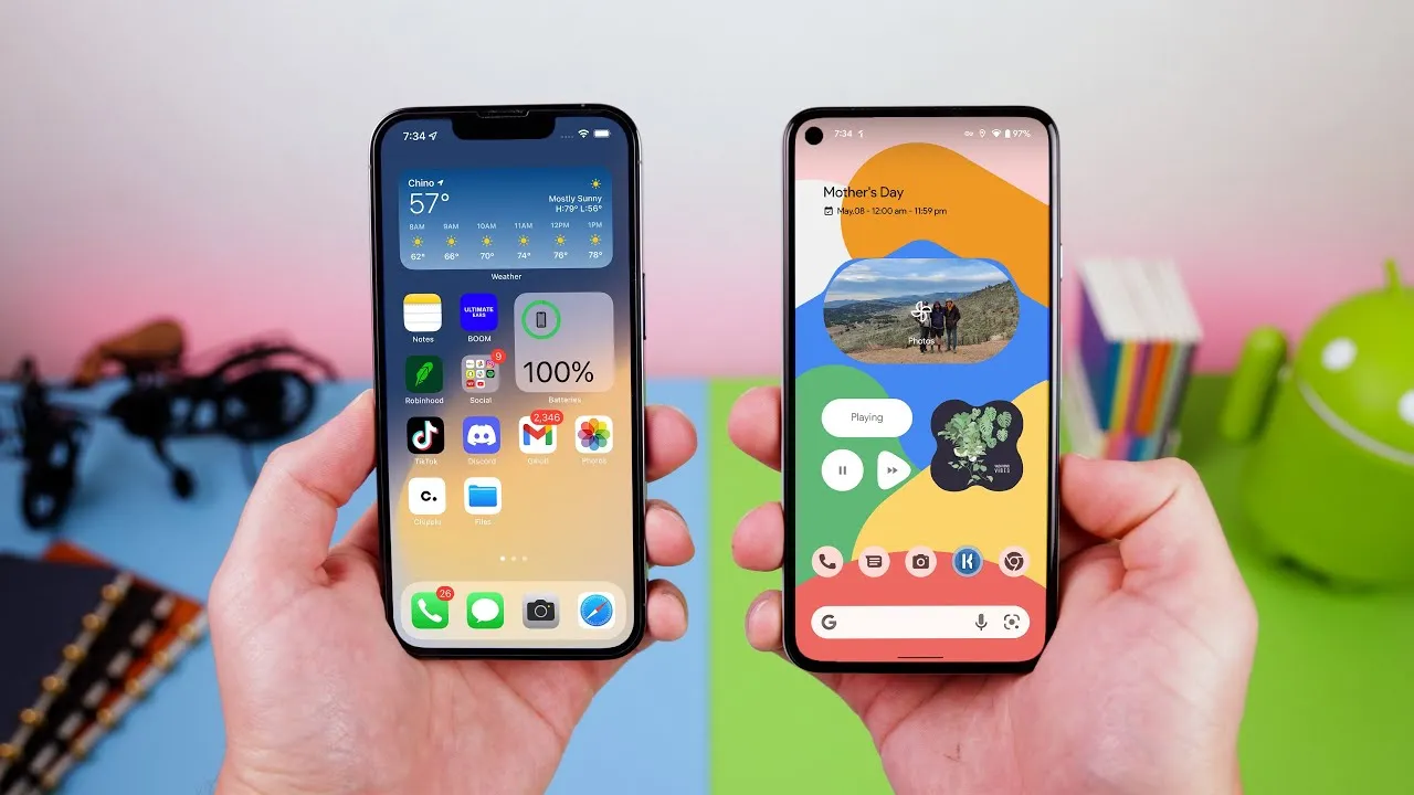 Android против iOS