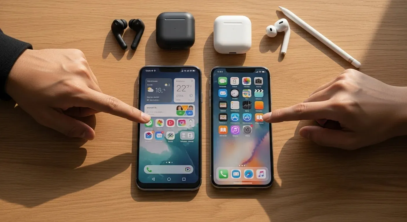 iOS смартфон