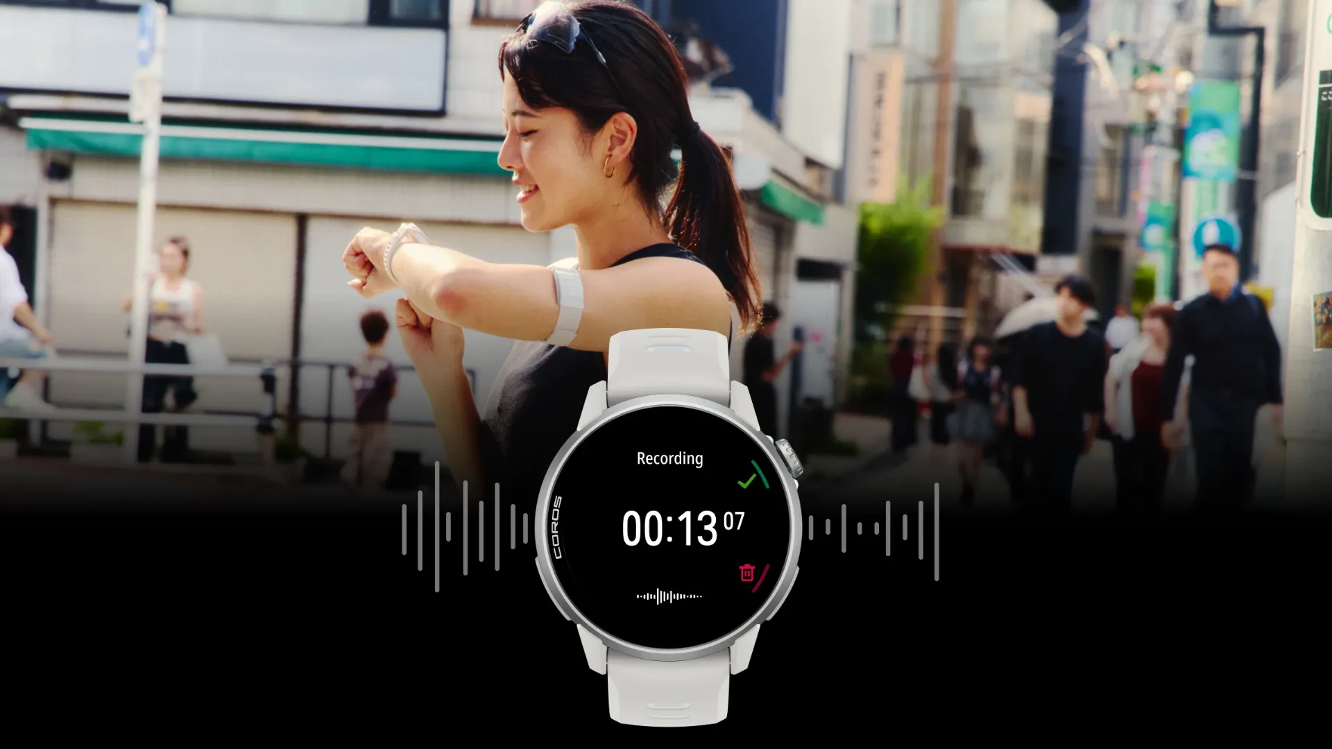 Coros Pace 4 Pro 47mm Black Silicone