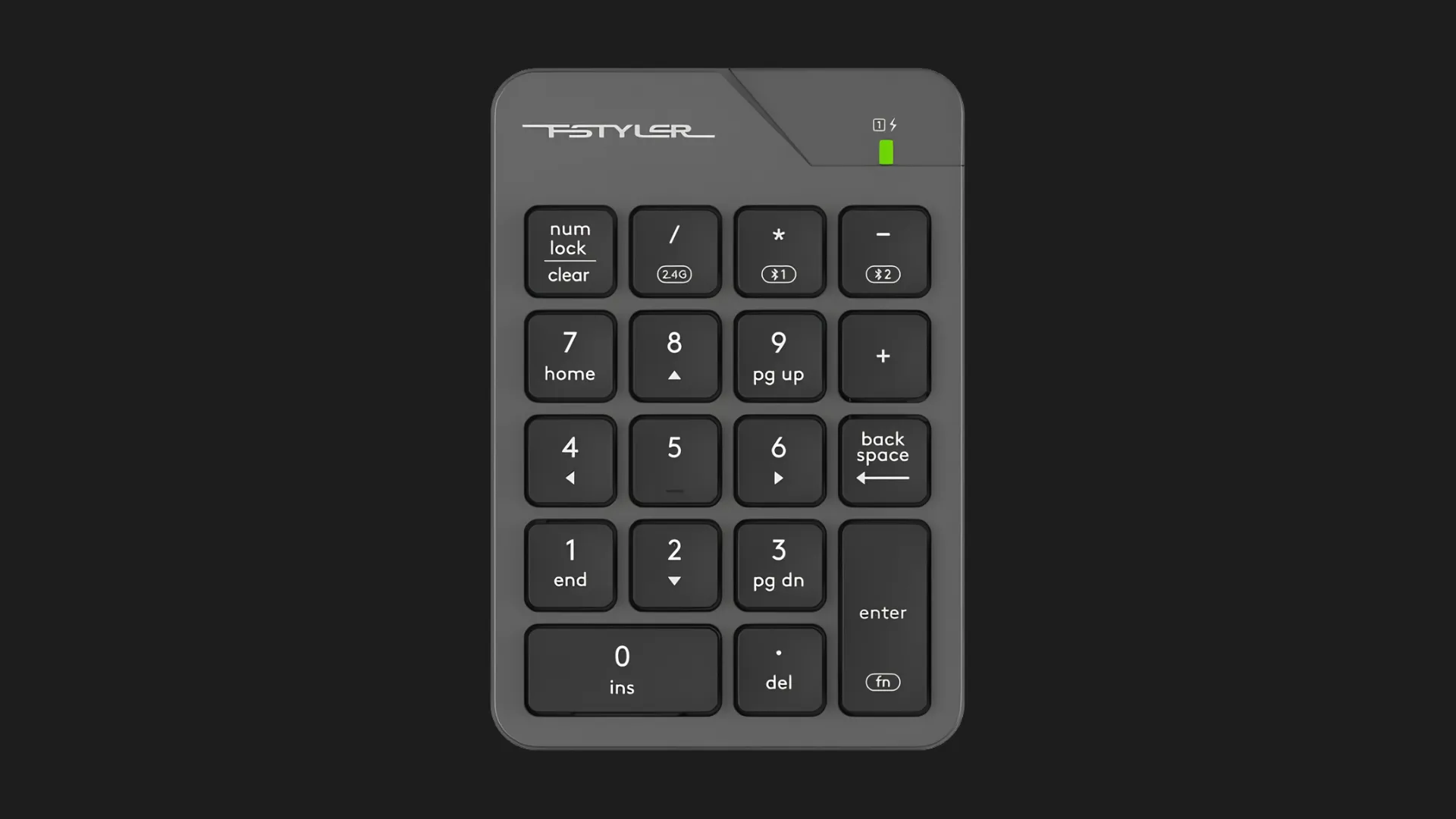 Клавіатура цифрова A4Tech FGK21C (Gray)