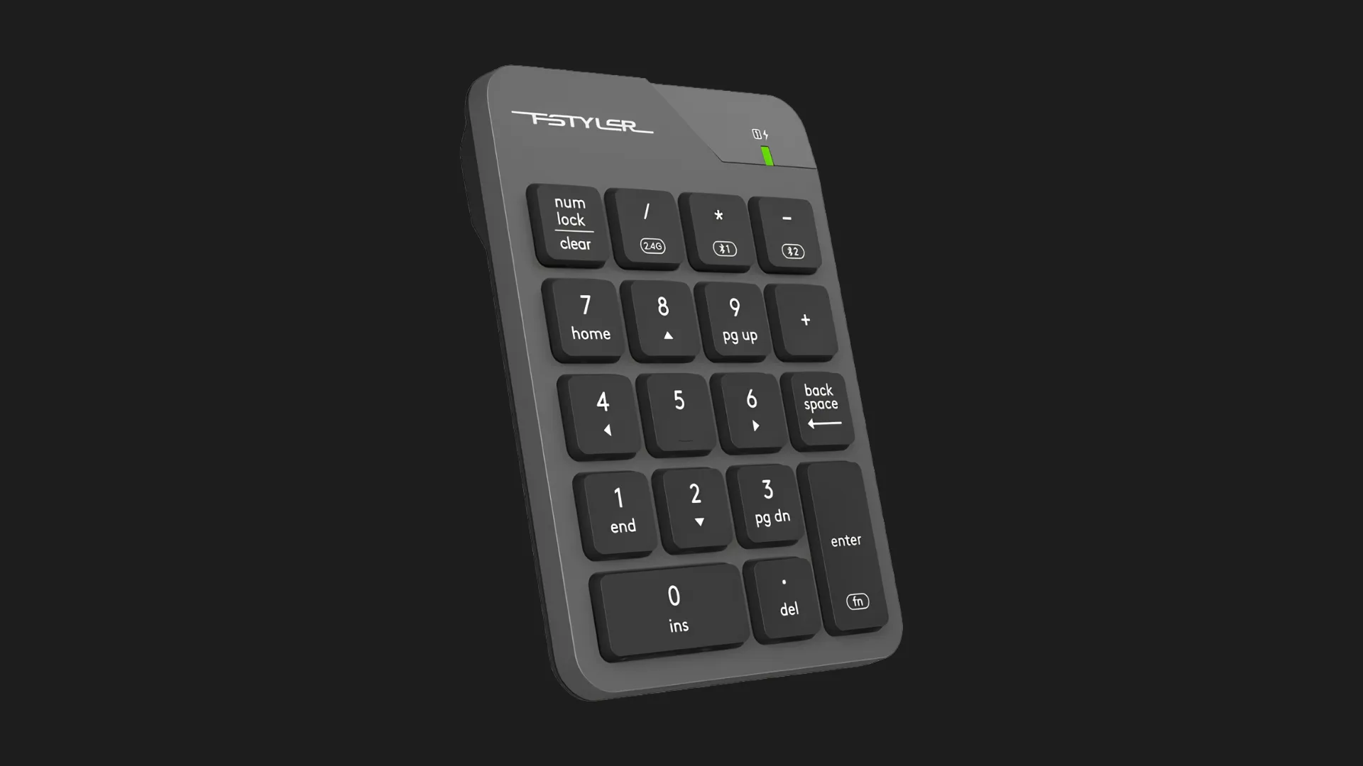 Клавіатура цифрова A4Tech FGK21C (Gray)