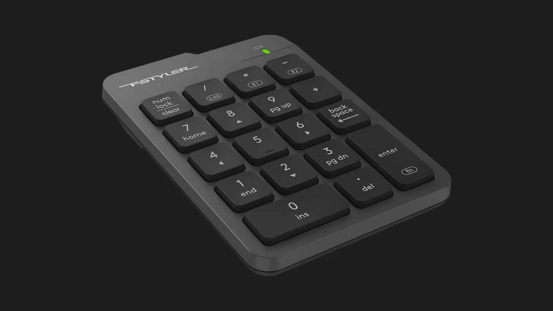 Клавіатура цифрова A4Tech FGK21C (Gray)