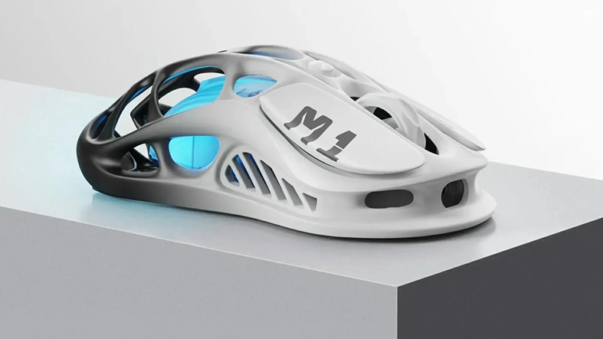 Миша GravaStar Mercury M1 Pro magnesium alloy body BT/WL/USB-A RGB (Ice Blue)