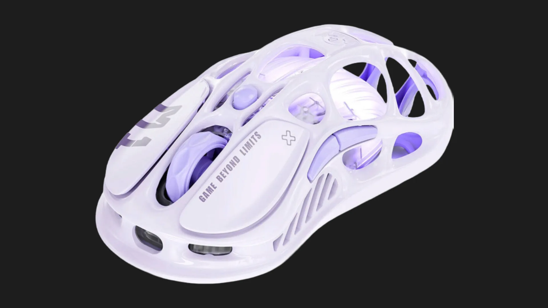 Мышь GravaStar Mercury M1 Pro magnesium alloy body BT/WL/USB-A RGB (Lavender Purple)