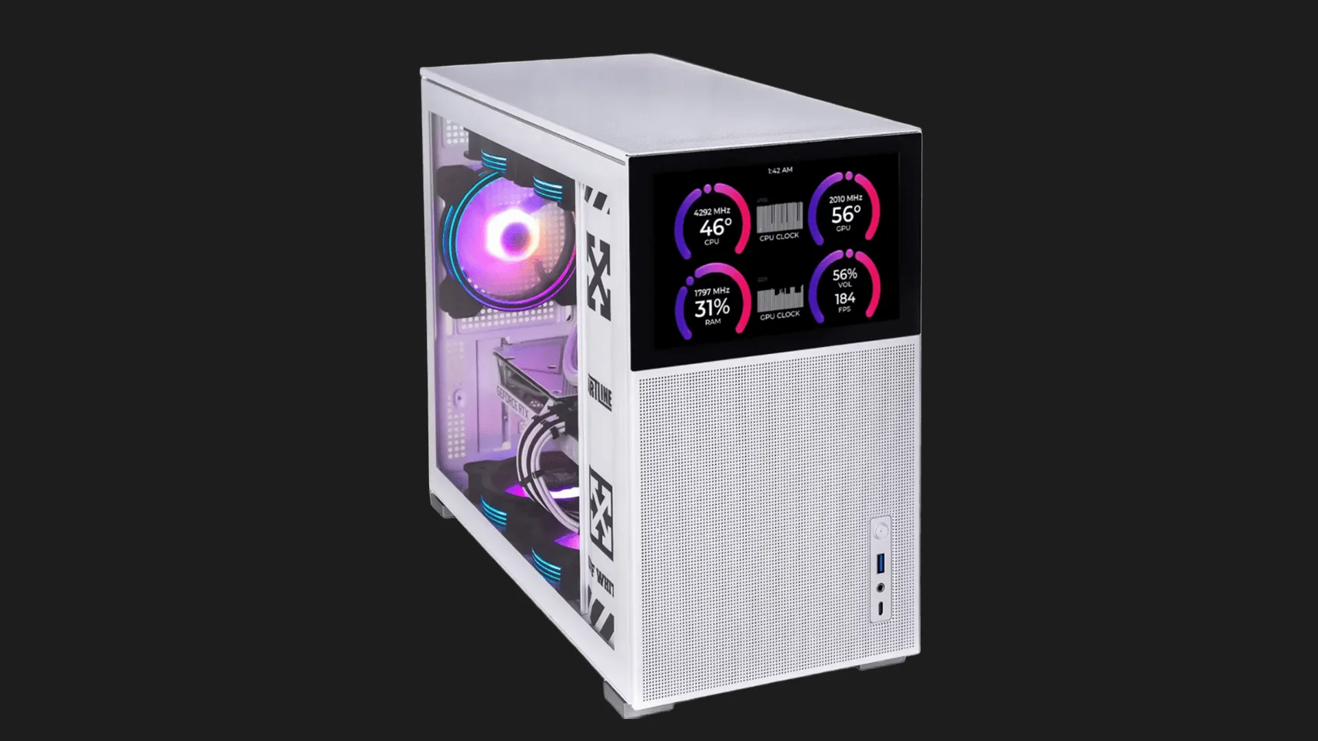 Компьютер Artline Gaming D31WHITE (D31WHITEv80) (White)