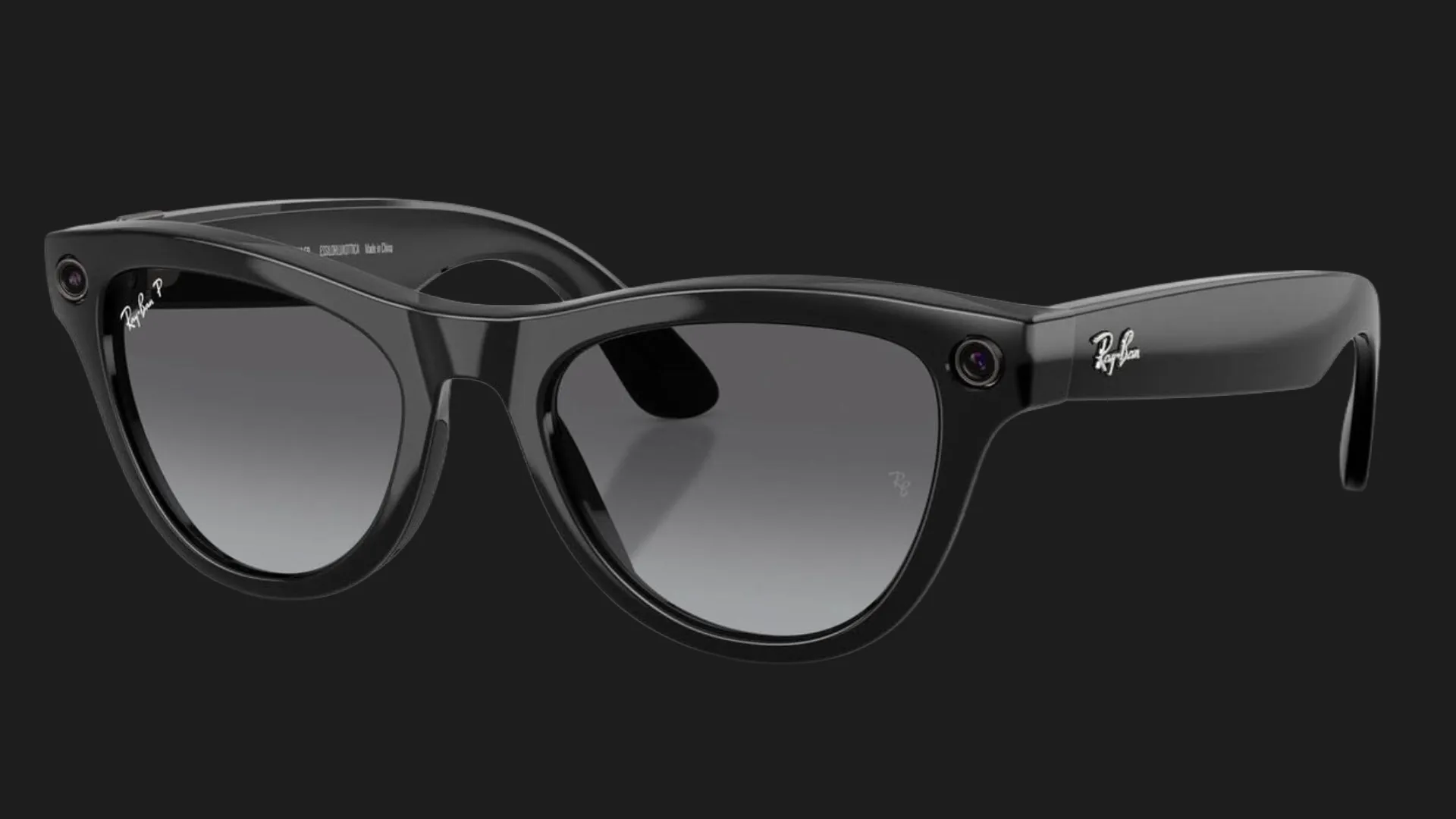 Смарт-очки Ray-Ban Meta Skyler (Gen 2) (Shiny Black/Clear to Amethyst Transitions) (RW4014 601/CH 52-20) (M)