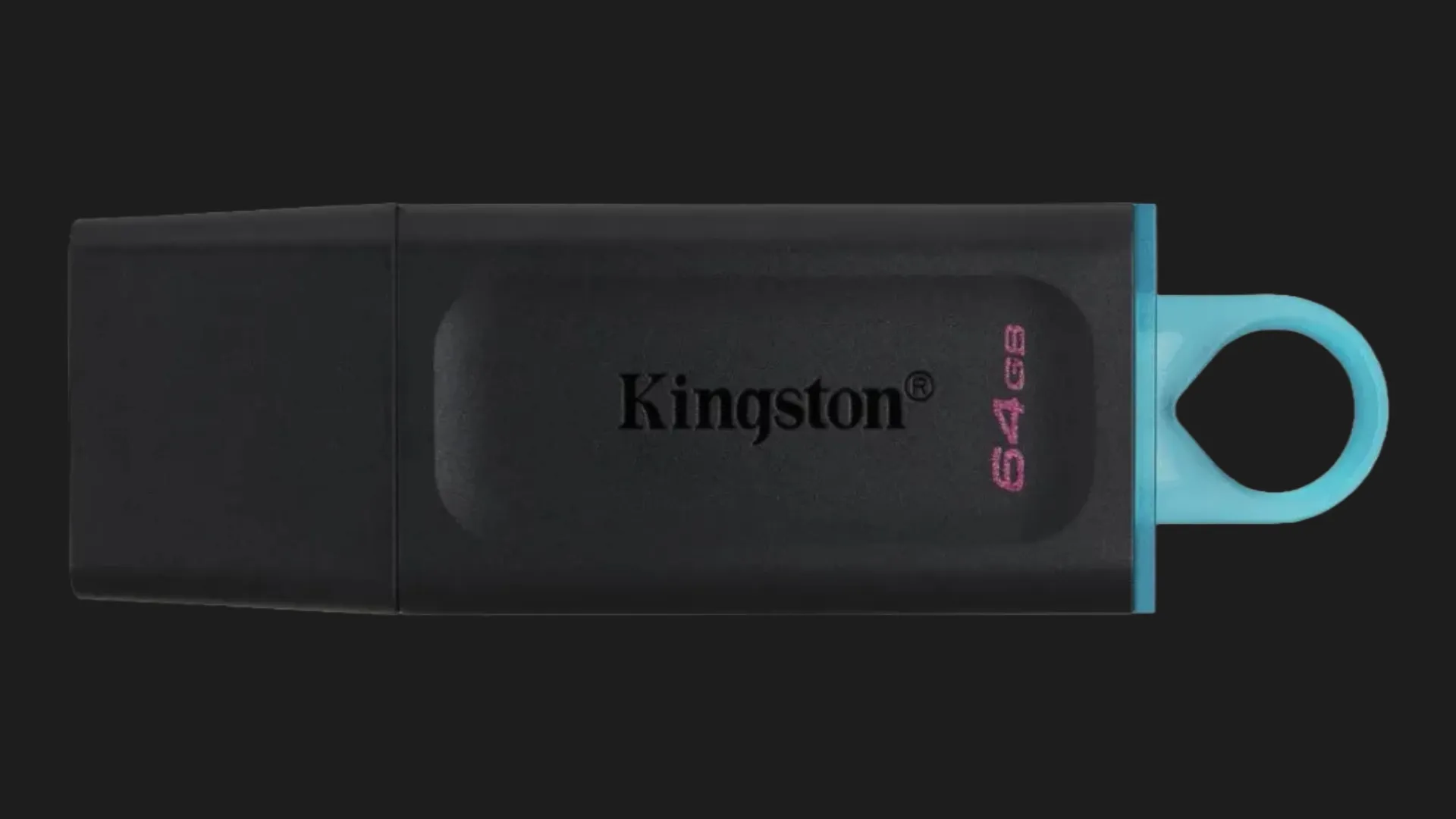 Флеш-накопичувач Kingston USB 3.2 DT Exodia 64GB (Black/Teal)