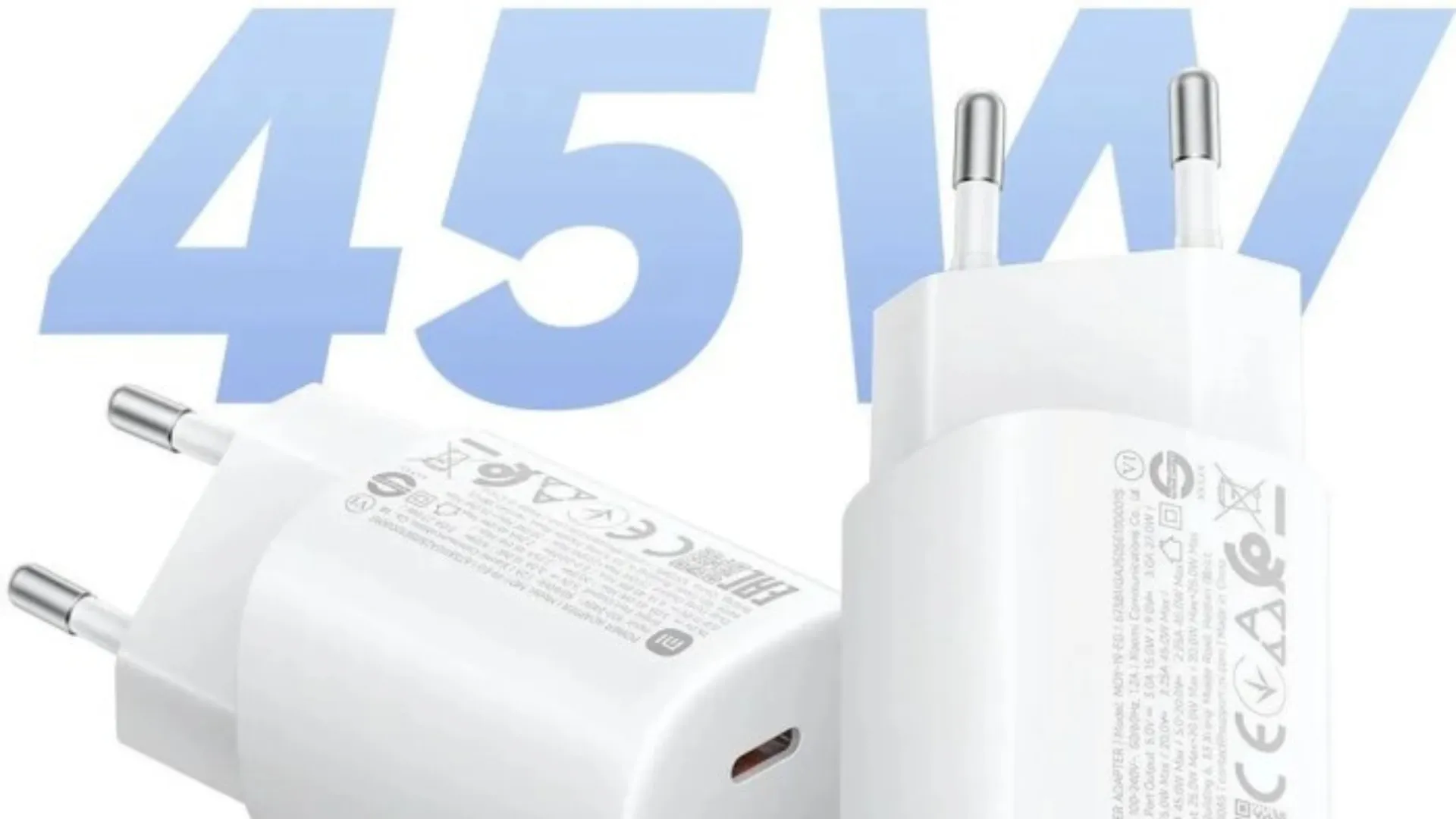 Блок питания Xiaomi 45W Nano 2 Type-C (BHR087OEU)