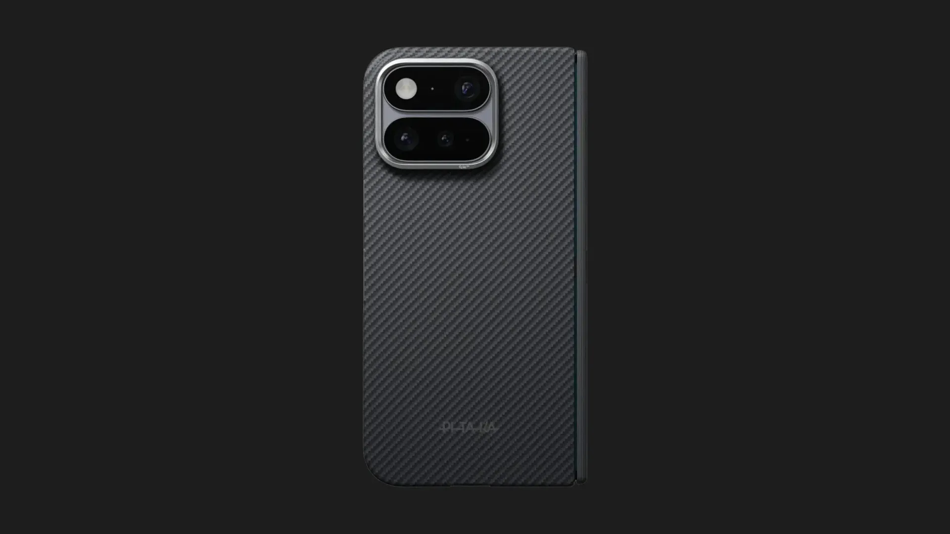 Чохол Pitaka Edge Case with Central Axis для Google Pixel 11 Pro Fold (Black/Gray(Twill)