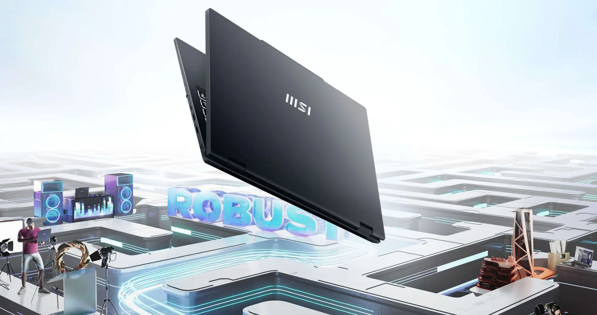 Ноутбук MSI Venture A16 AI A2HMTG 16" (AMD Ryzen 9/32GB/2TB/AMD Radeon 780M) (A2HMTG-043US)