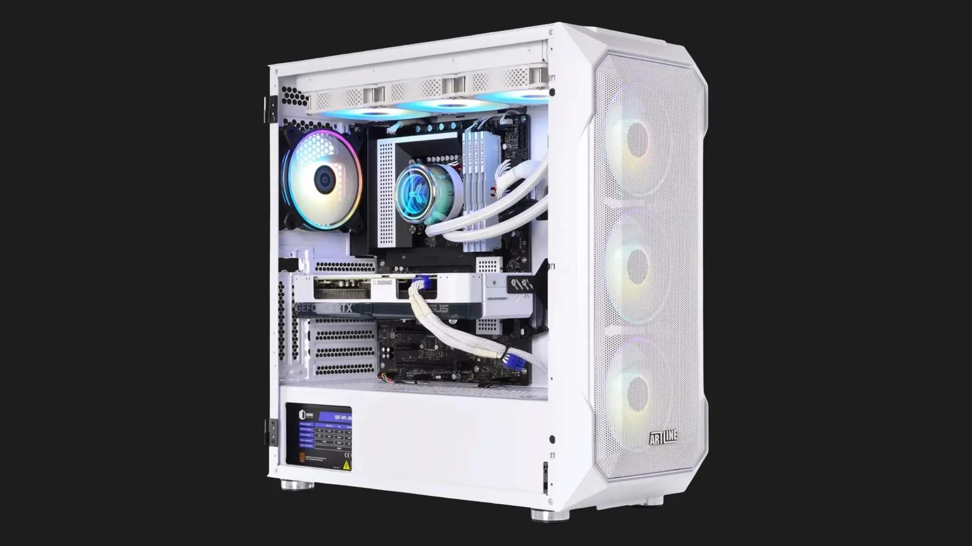 Комп'ютер ARTLINE Gaming X89WHITE Windows 11 Home (X89WHITEv17Win) (White)