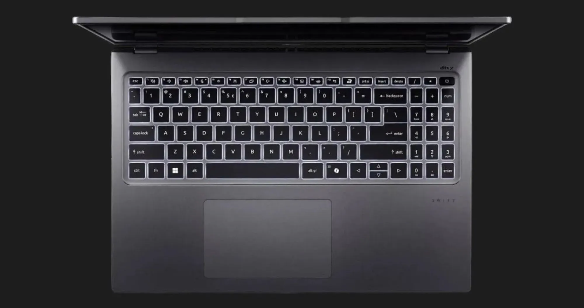 Ноутбук Acer Swift Go 16 AI SFG16-72-5844 16" (Intel Core Ultra 5/8GB/512GB/Intel Arc) (NX.KSHAA.004)