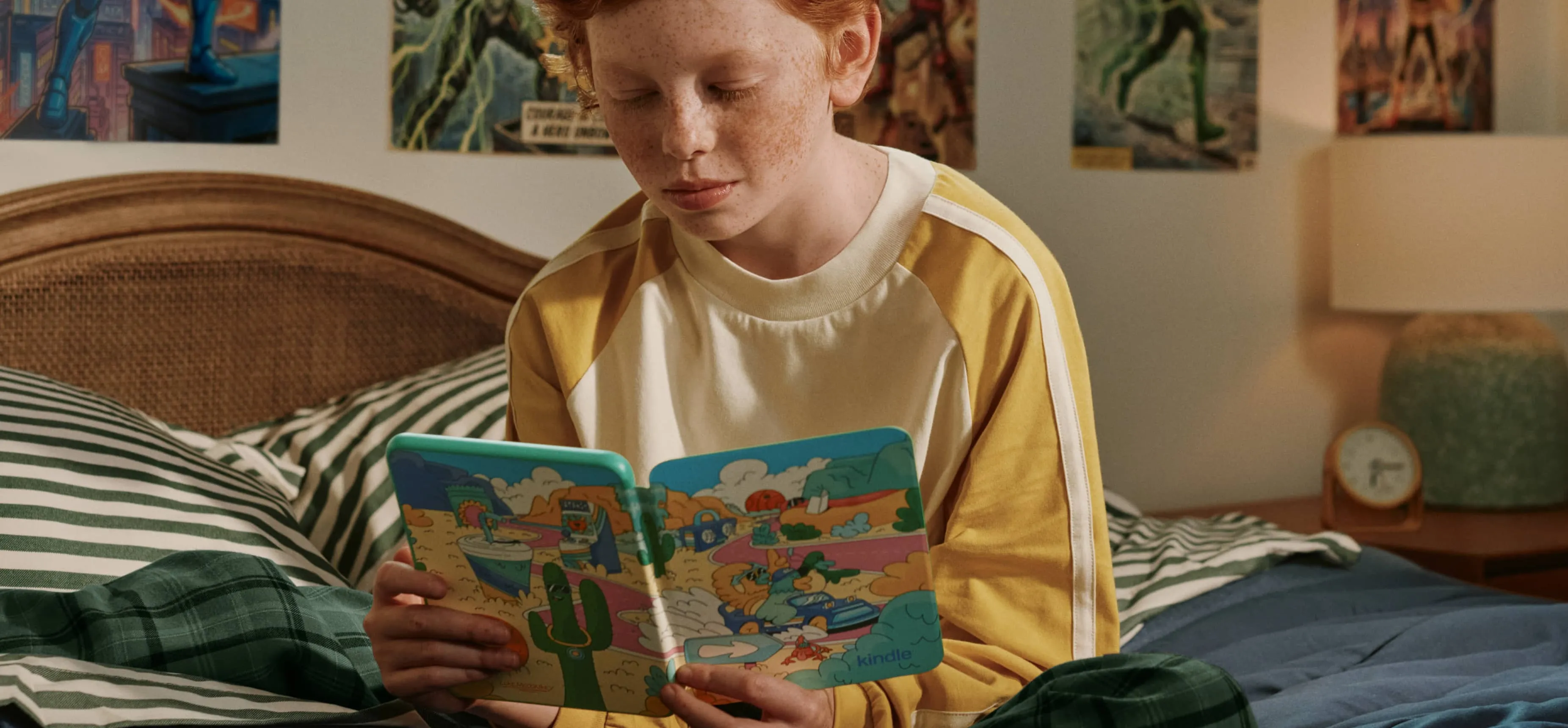 Електронна книга Amazon Kindle Colorsoft Kids 2nd Gen. 2026 16GB (Desert Dash)