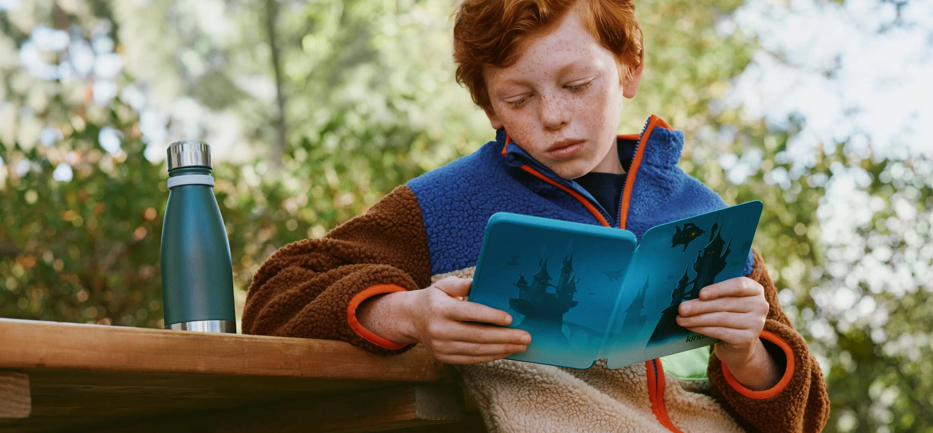 Електронна книга Amazon Kindle Paperwhite Kids 13th Gen. 2026 16GB (Twilight Towers)