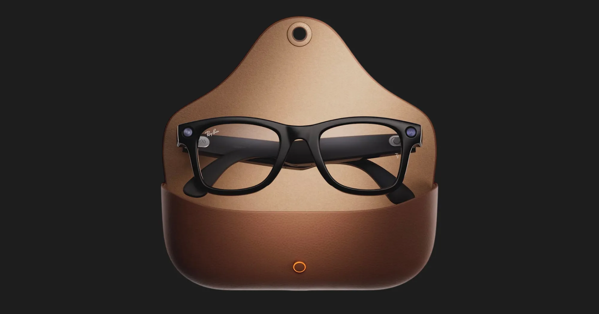Смарт-окуляри Ray-Ban Meta Wayfarer (Gen 3) (Matte Black/Gray) (RW4011 601S87 53-22) (L)