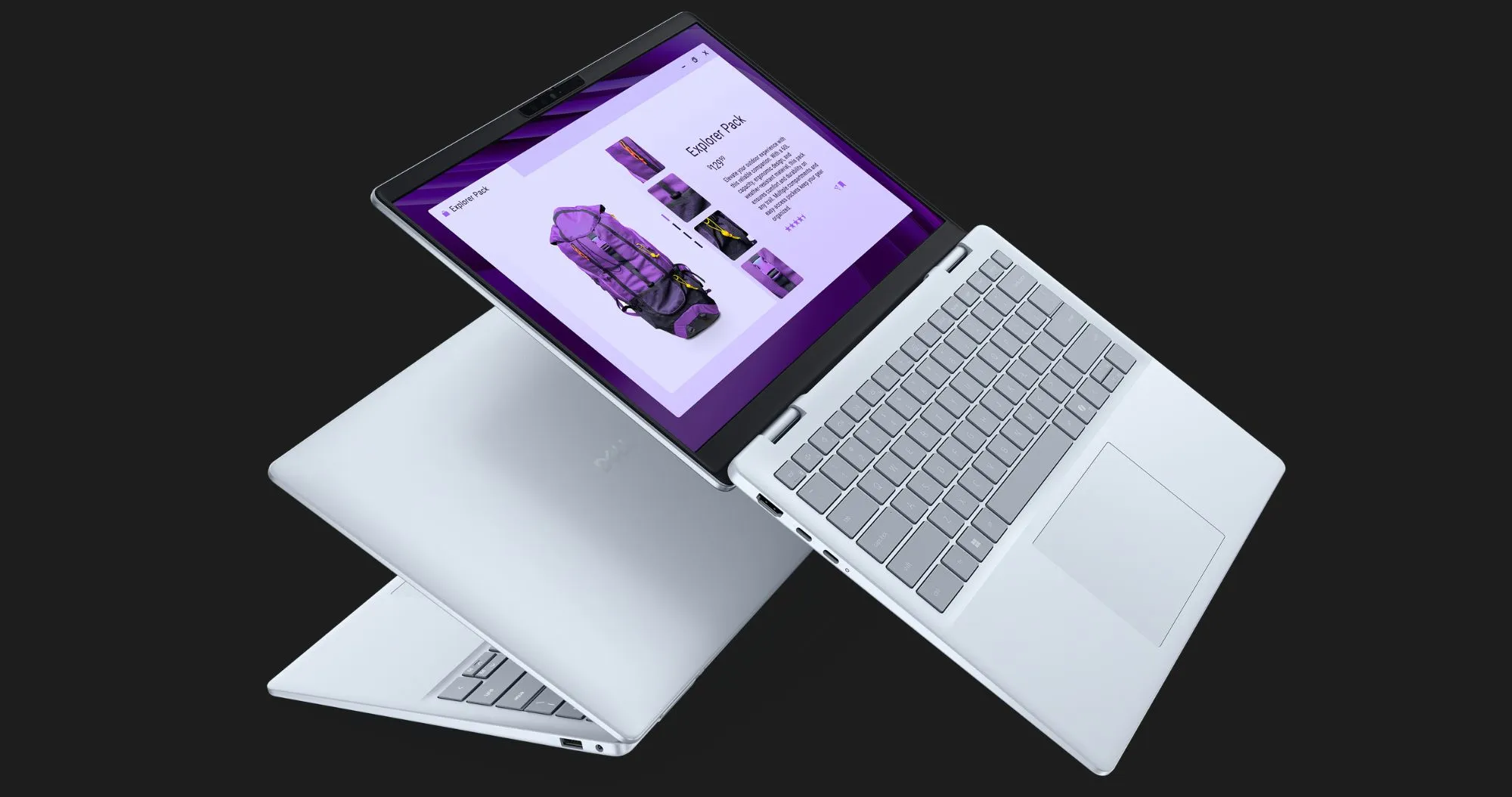 Ноутбук Dell 14 Plus DB14250 14" (Intel Core Ultra 7/32GB/4TB/Intel Arc) (LDB14250-7932BLU-PUS2)
