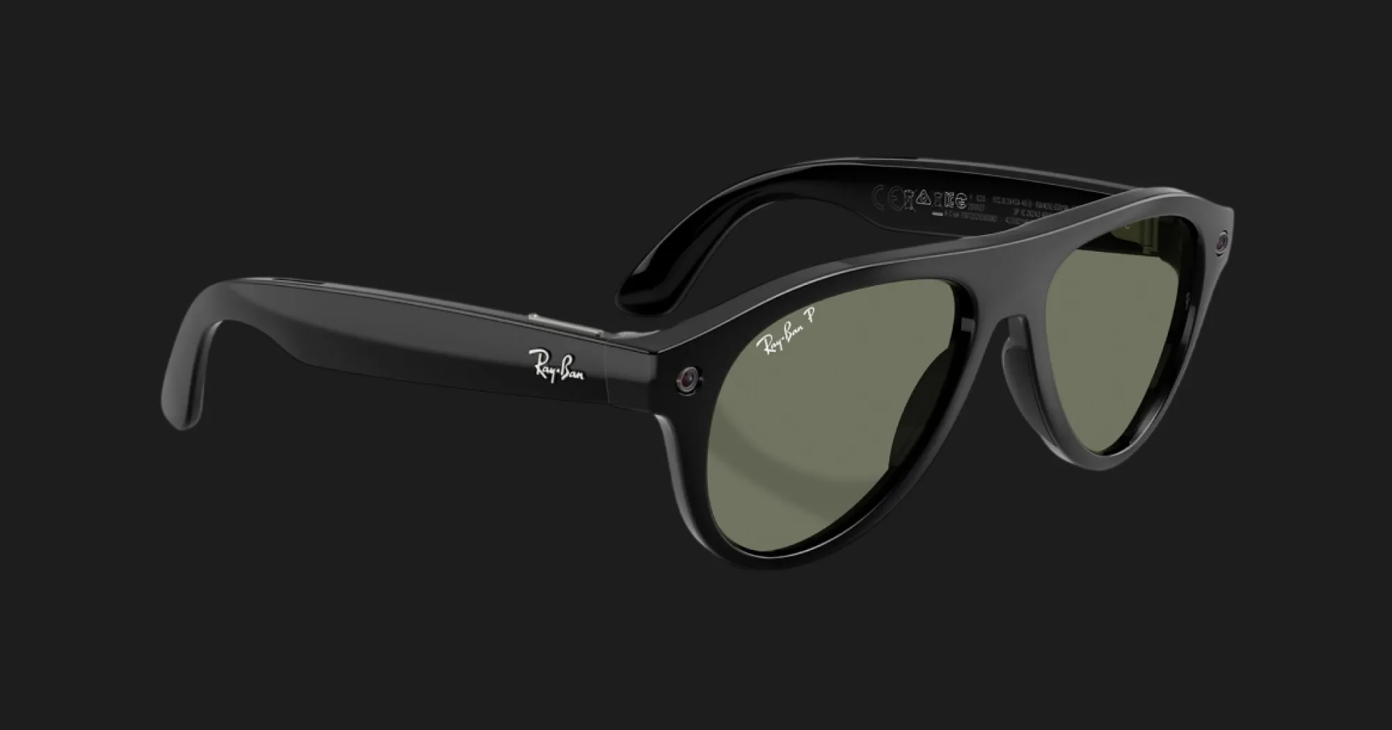 Смарт-окуляри Ray-Ban Meta Aviator (Gen 3) (Polished Havana/Clear to Brown Transitions) (RW4016 6905M4 54-18) (M)