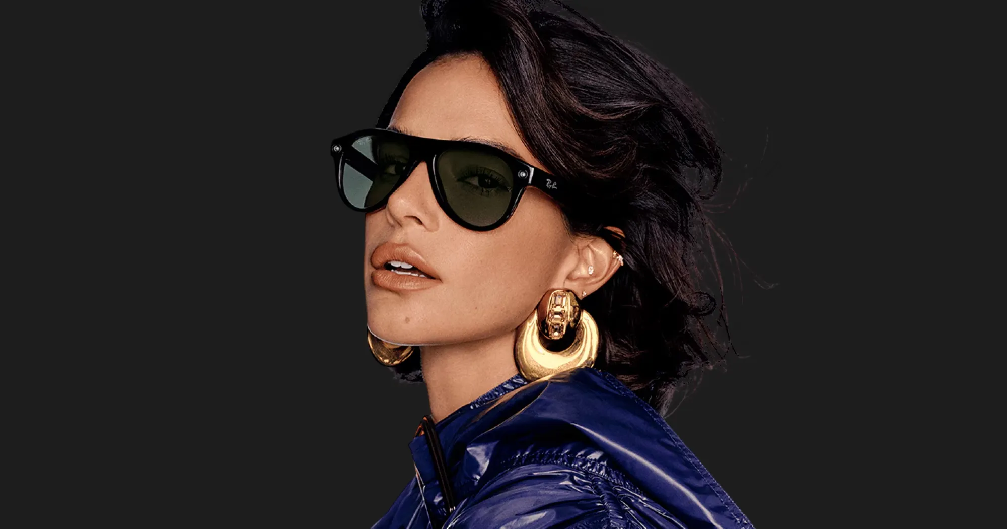 Смарт-окуляри Ray-Ban Meta Aviator (Gen 3) (Polished Havana/Clear to Brown Transitions) (RW4016 6905M4 54-18) (M)