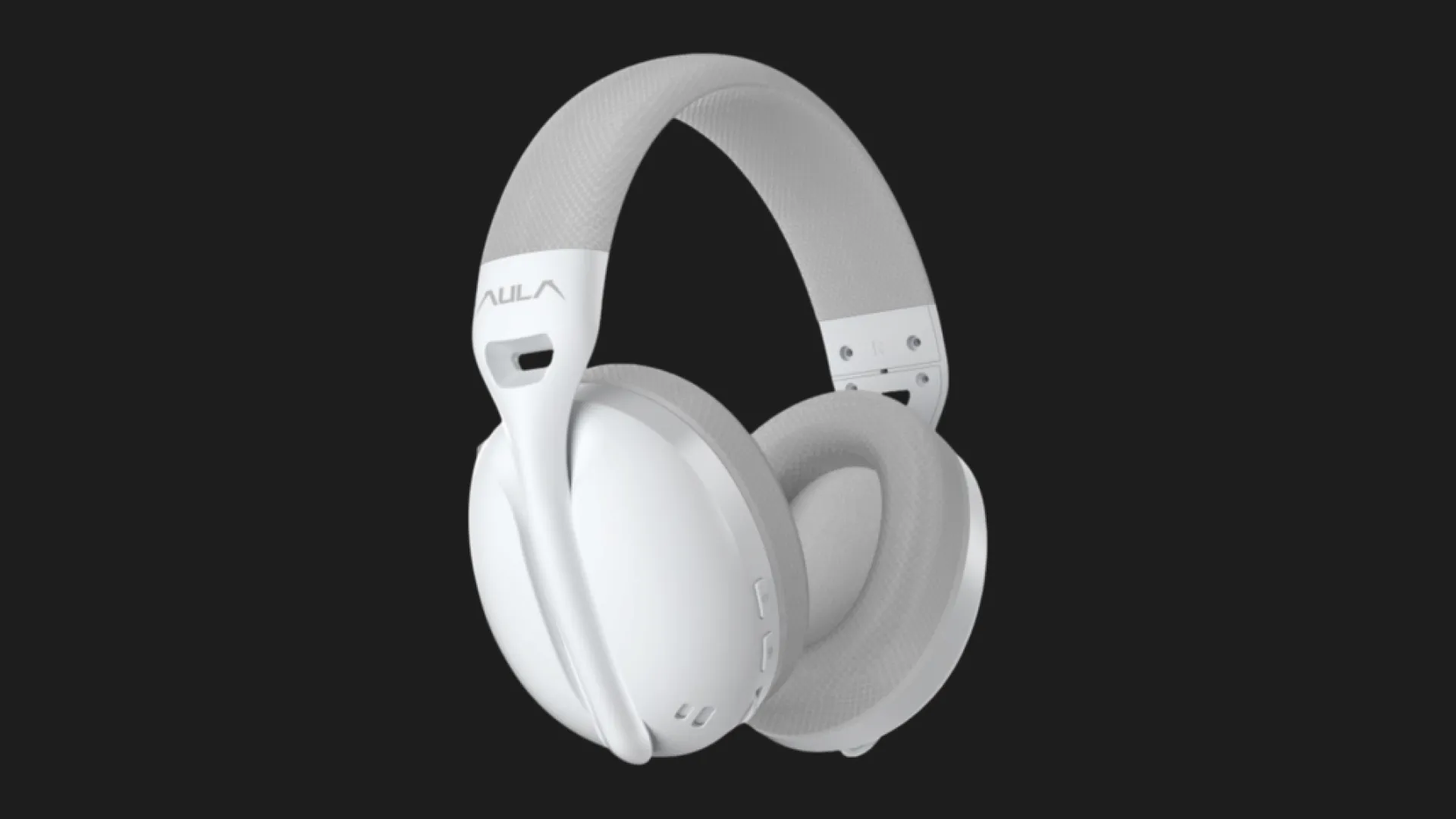 Гарнітура дротова AULA S6 wireless headset - 3 in 1, wired, 2.4G wireless, Bluetooth (White)