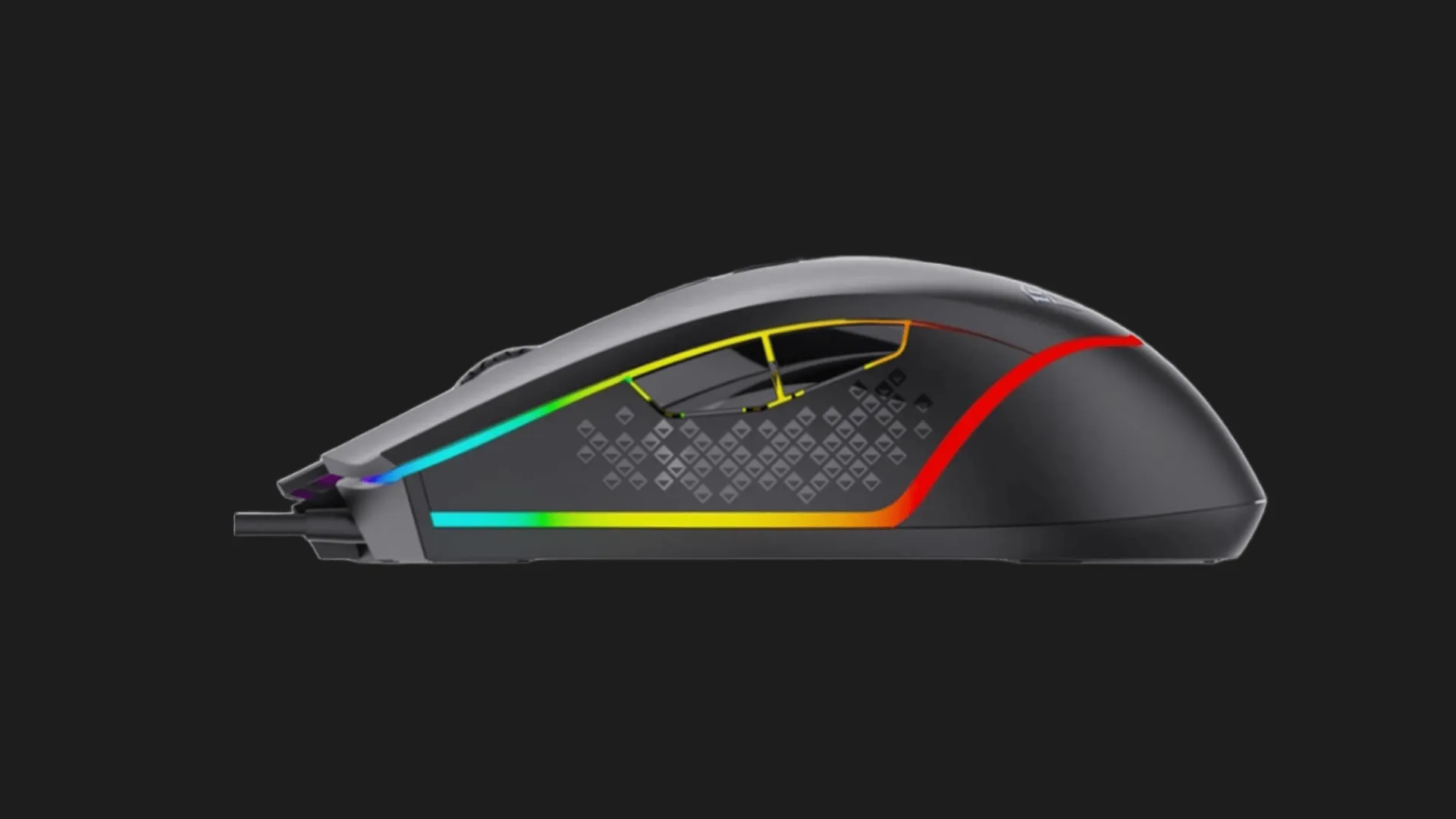 Миша дротова AULA F805 Wired gaming mouse with 7 keys (Black)