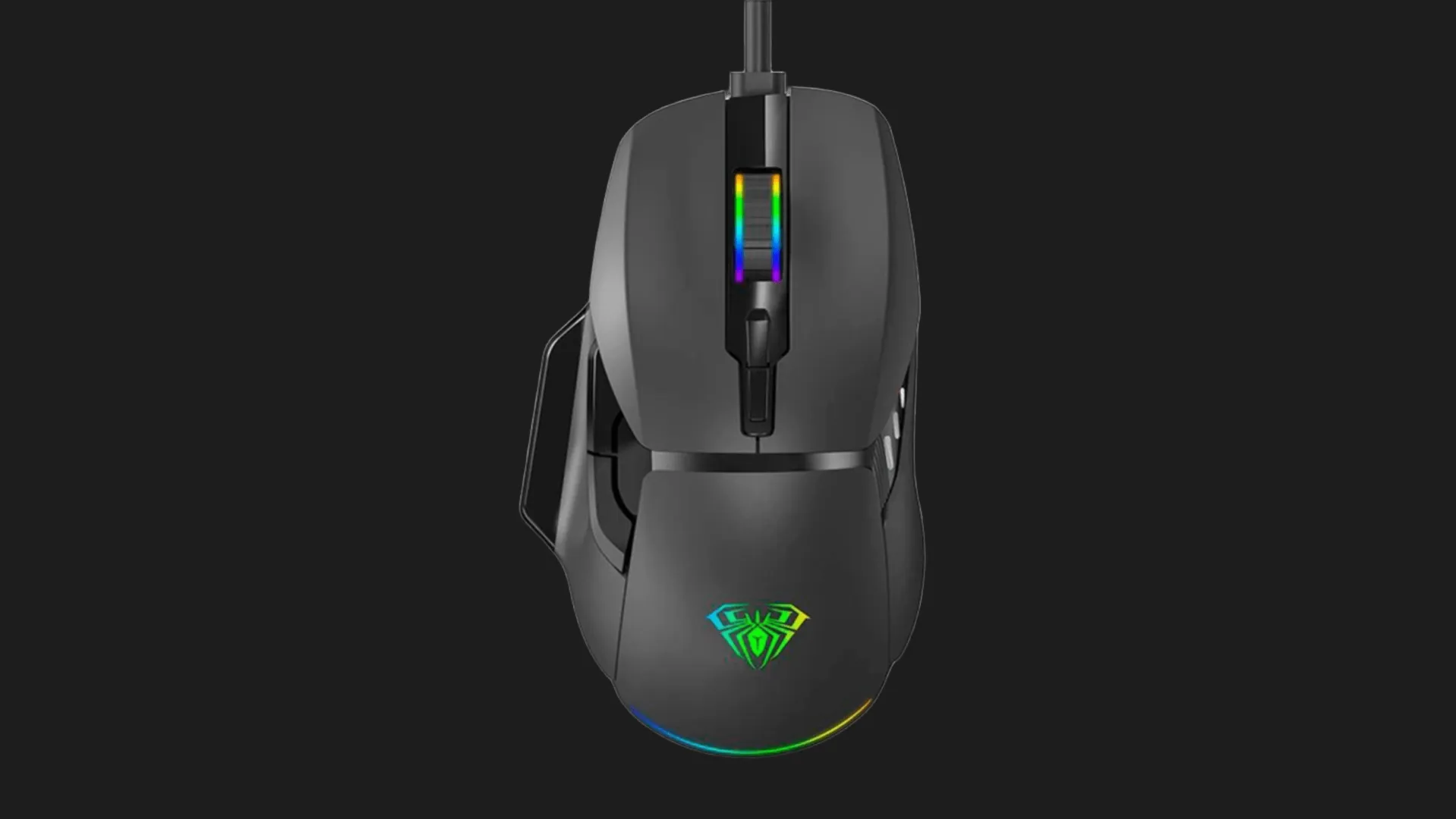 Проводная мышь AULA F815 Wired gaming mouse (Black)