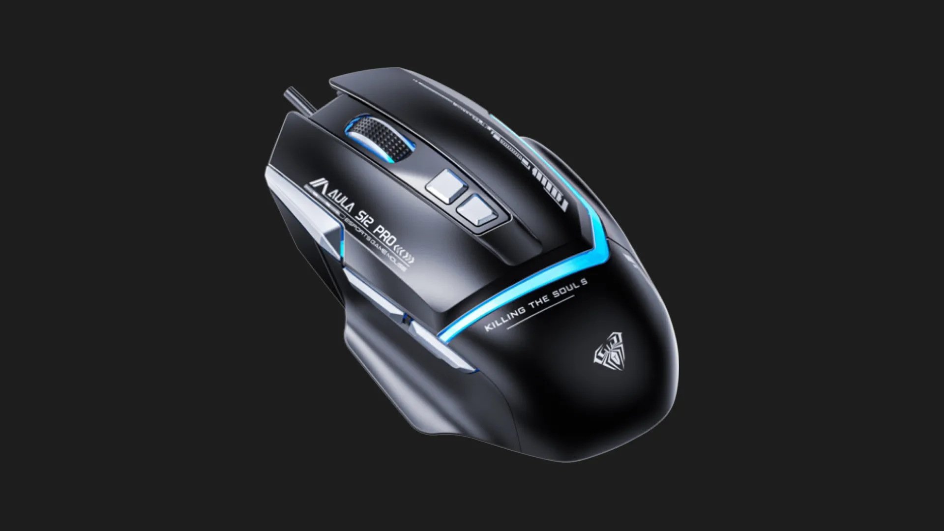 Миша дротова AULA S12 Pro Wired mouse (Black)