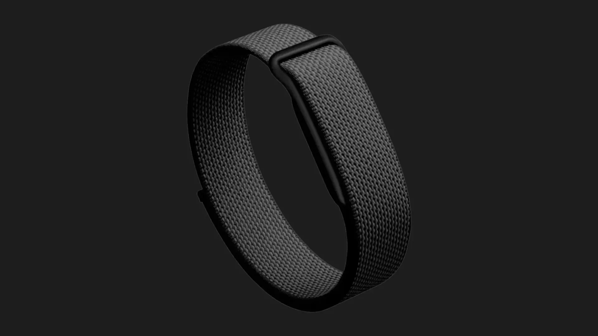 Ремінець Nylon Strap для Google Fitbit Air (Black)