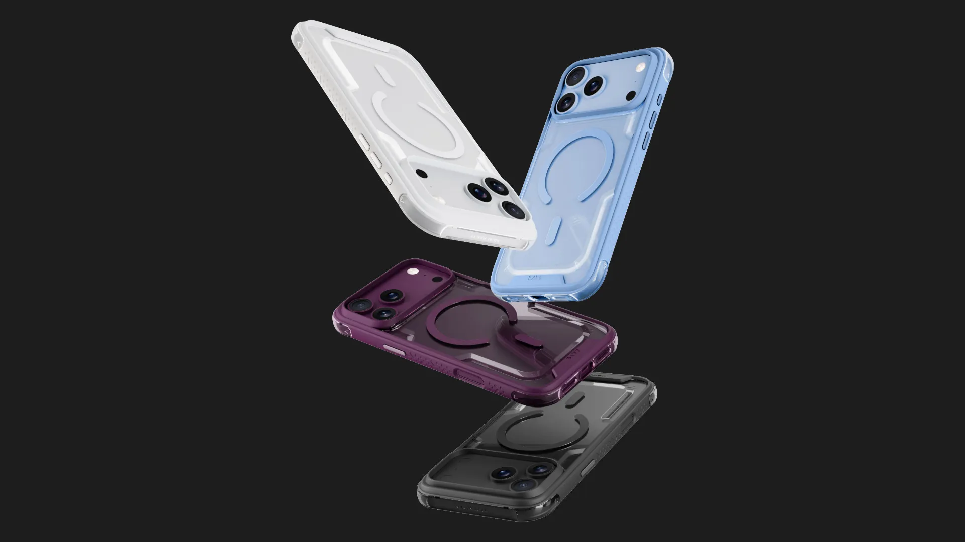 Чохол LAUT AERO MATTER MagSafe для iPhone 18 Pro (Burgundy)